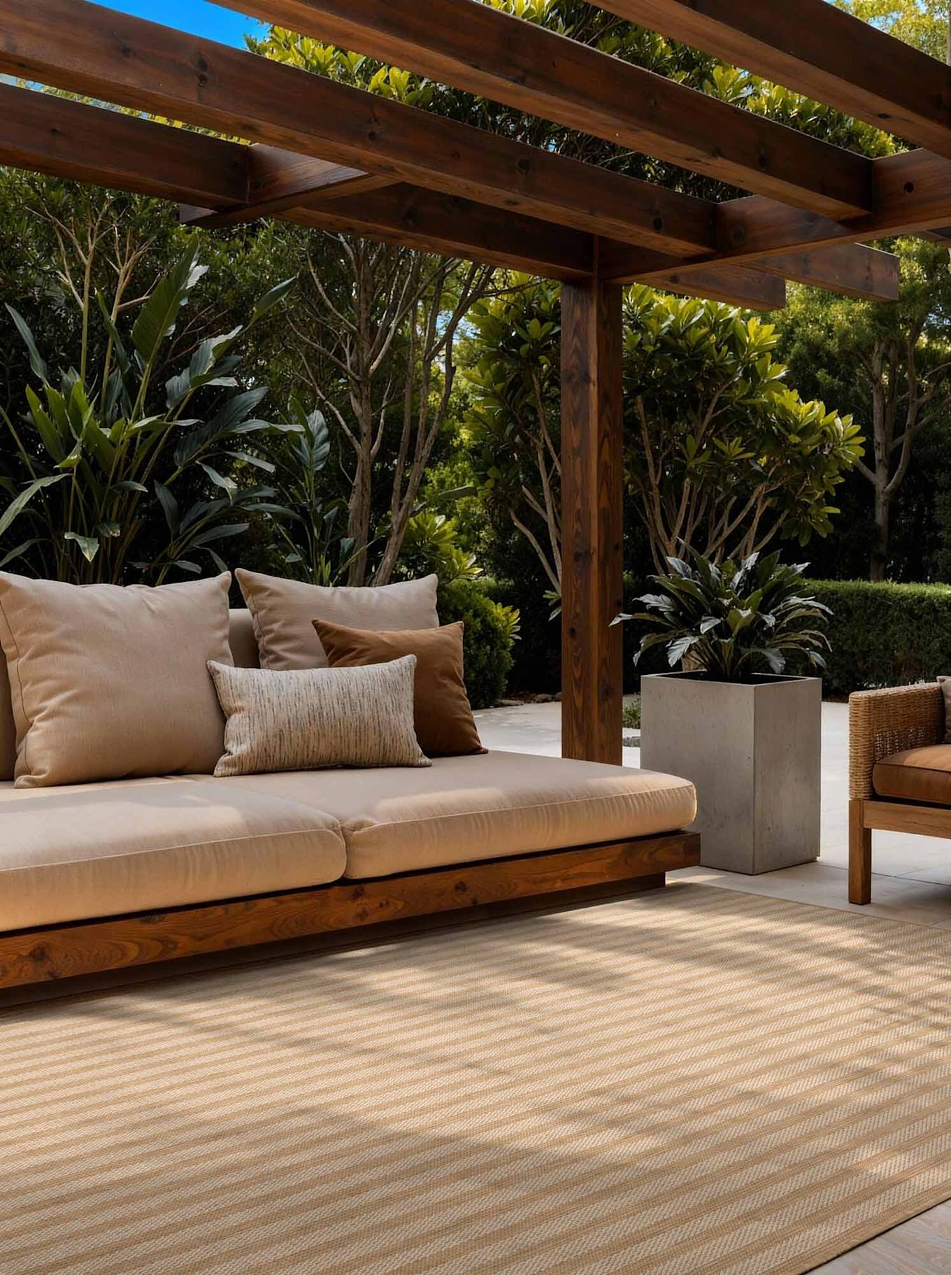 TED BAKER Teppich HARINGEY: BEIGE