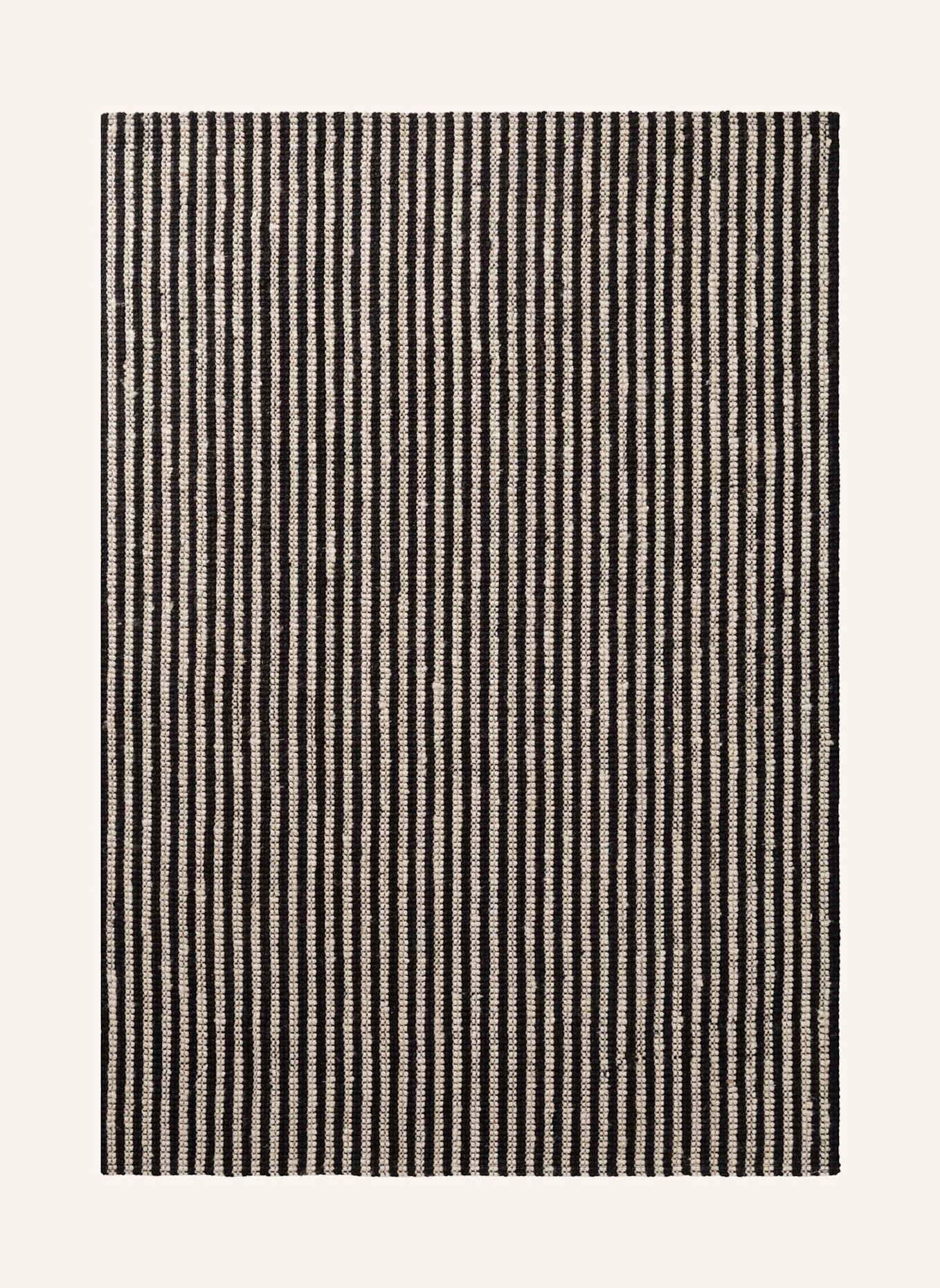 ELLE Decoration Teppich HARVEST: DUNKELGRAU/ SCHWARZ