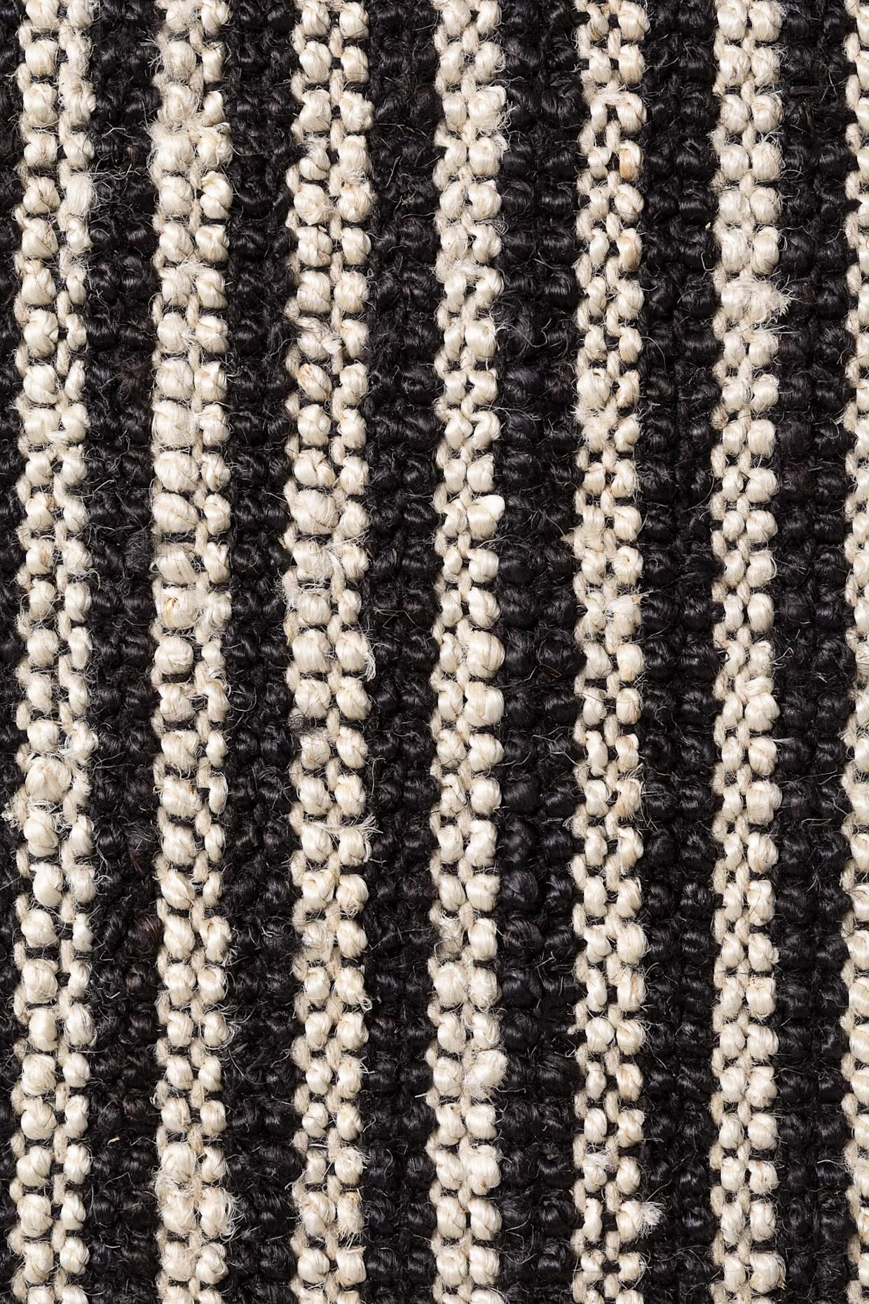 ELLE Decoration Teppich HARVEST: DUNKELGRAU/ SCHWARZ