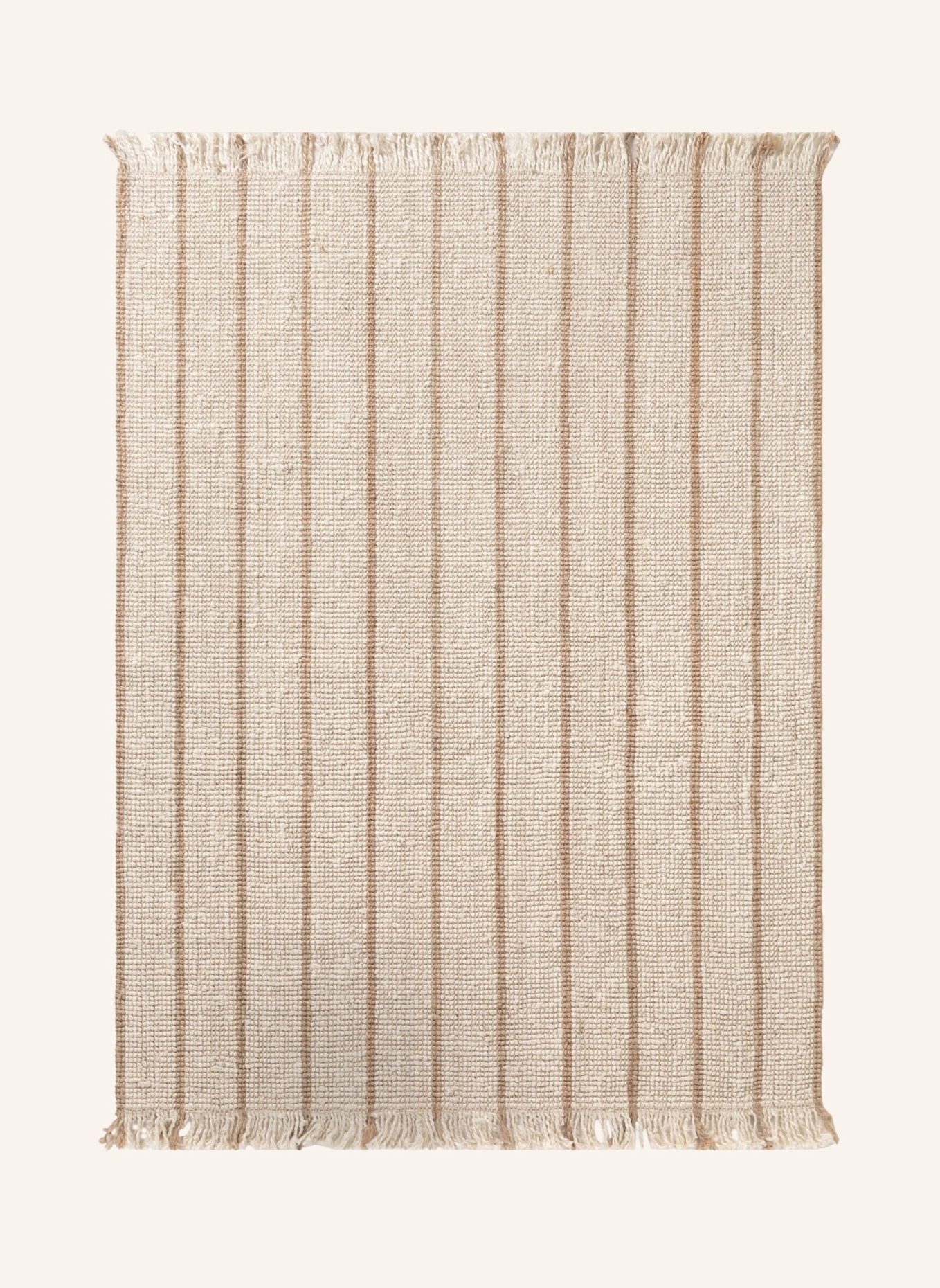 ELLE Decoration Teppich HARVEST: GRAU/ CREME