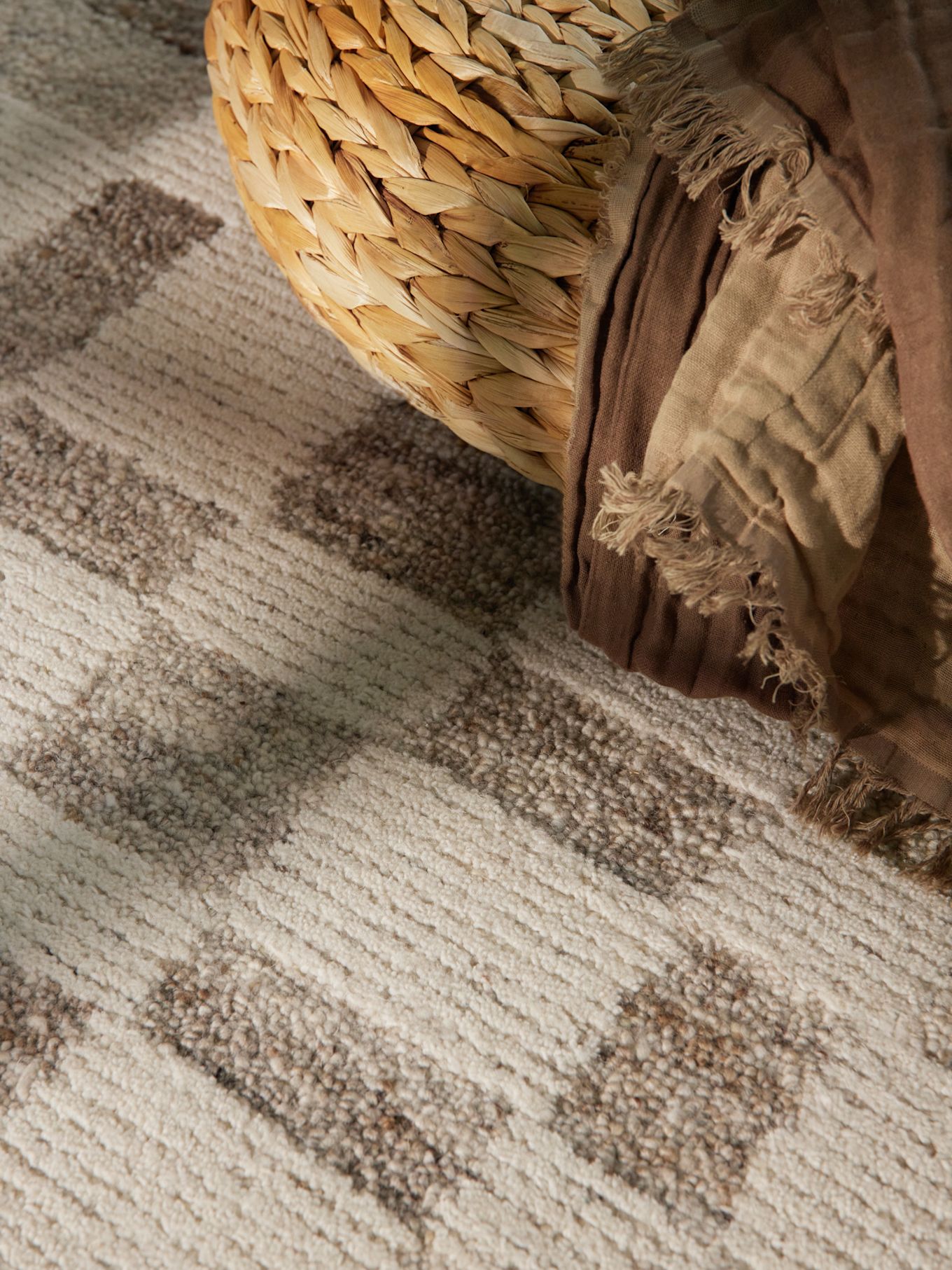 vikosa Teppich BOHO 1.0: CREME / BEIGE