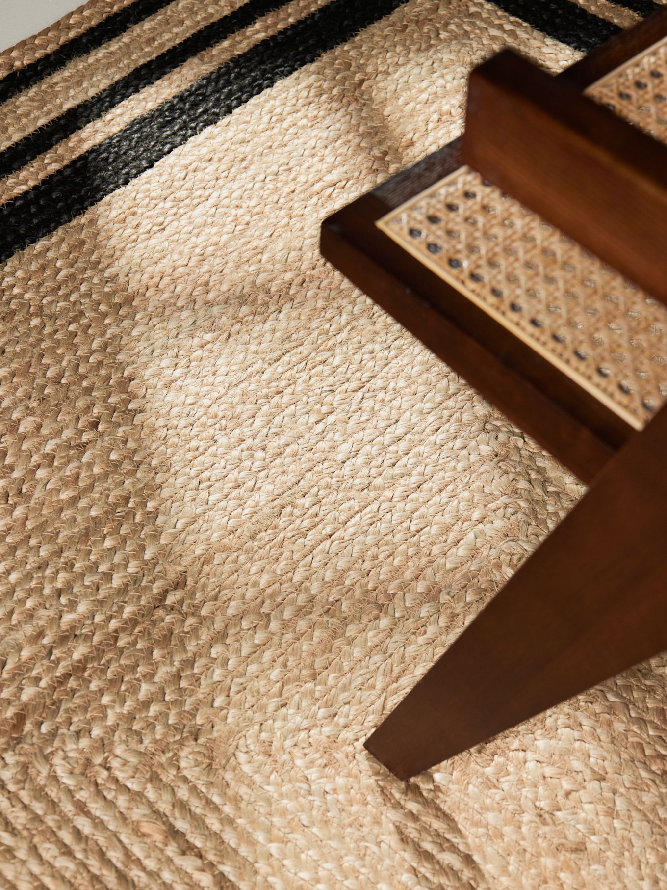 vikosa Teppich JUTTA: BEIGE / SCHWARZ