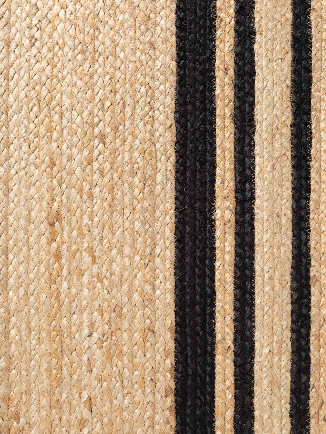 vikosa Teppich JUTTA: BEIGE/ SCHWARZ