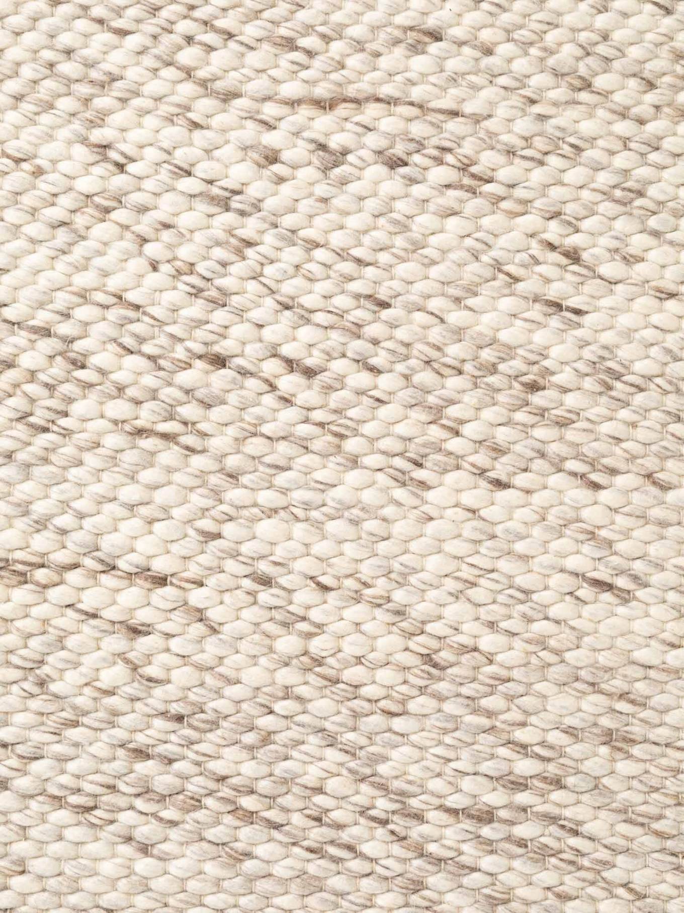 ELLE Decoration Teppich LYON: CREME/ BRAUN