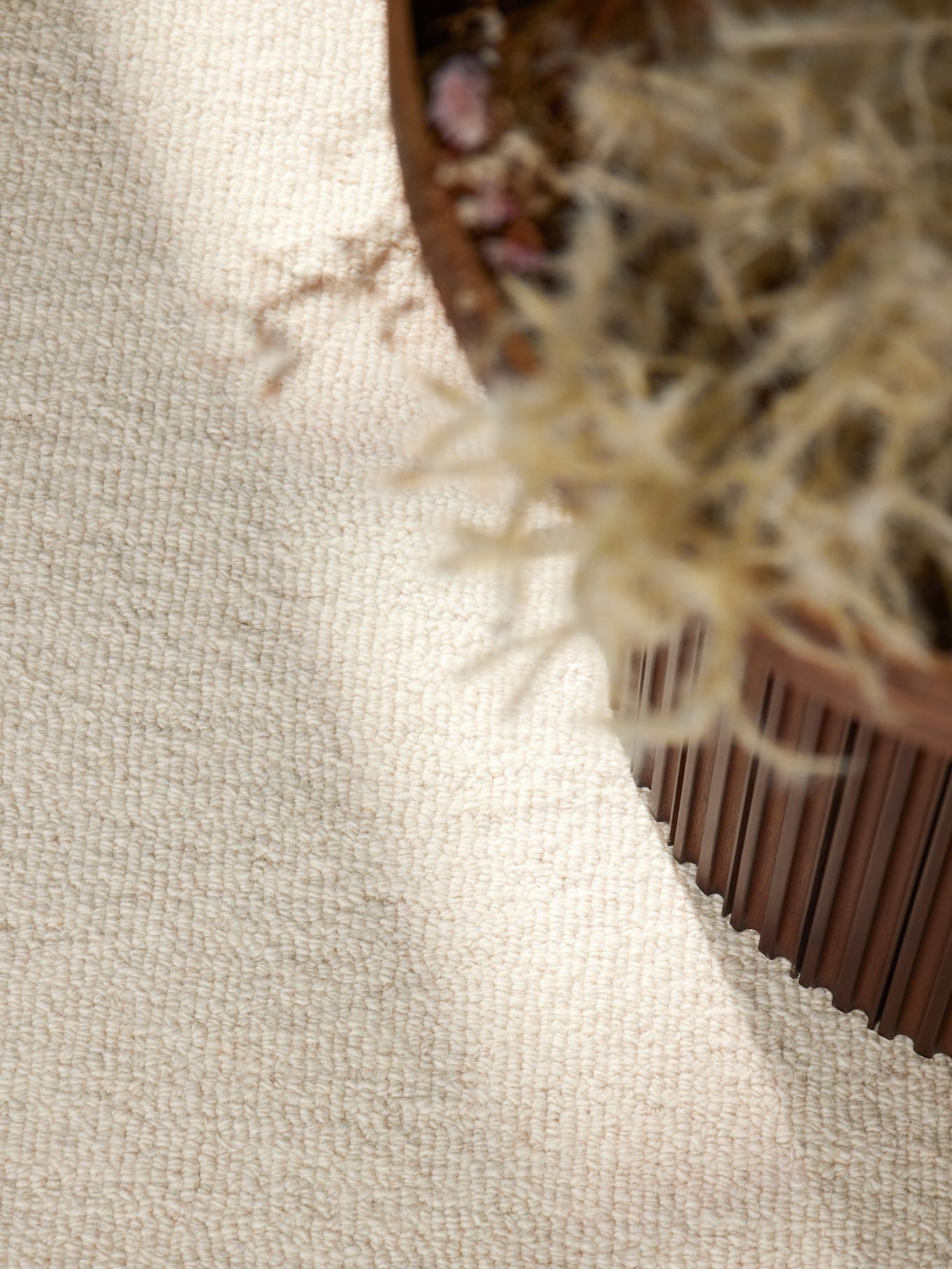 ELLE Decoration Teppich PURISTIC: WEISS