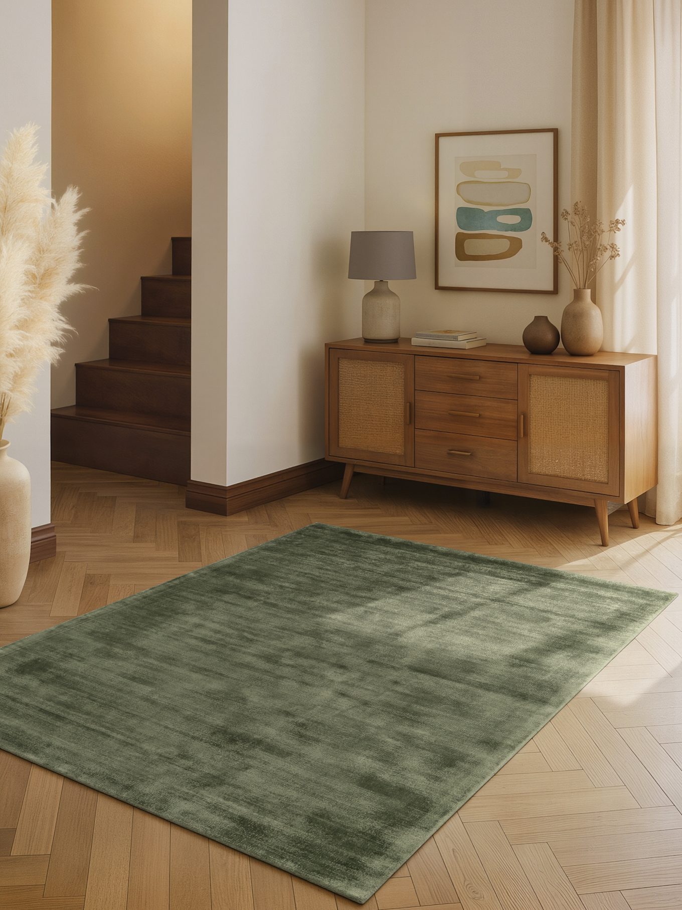 vikosa Teppich NOEMI: GRÜN