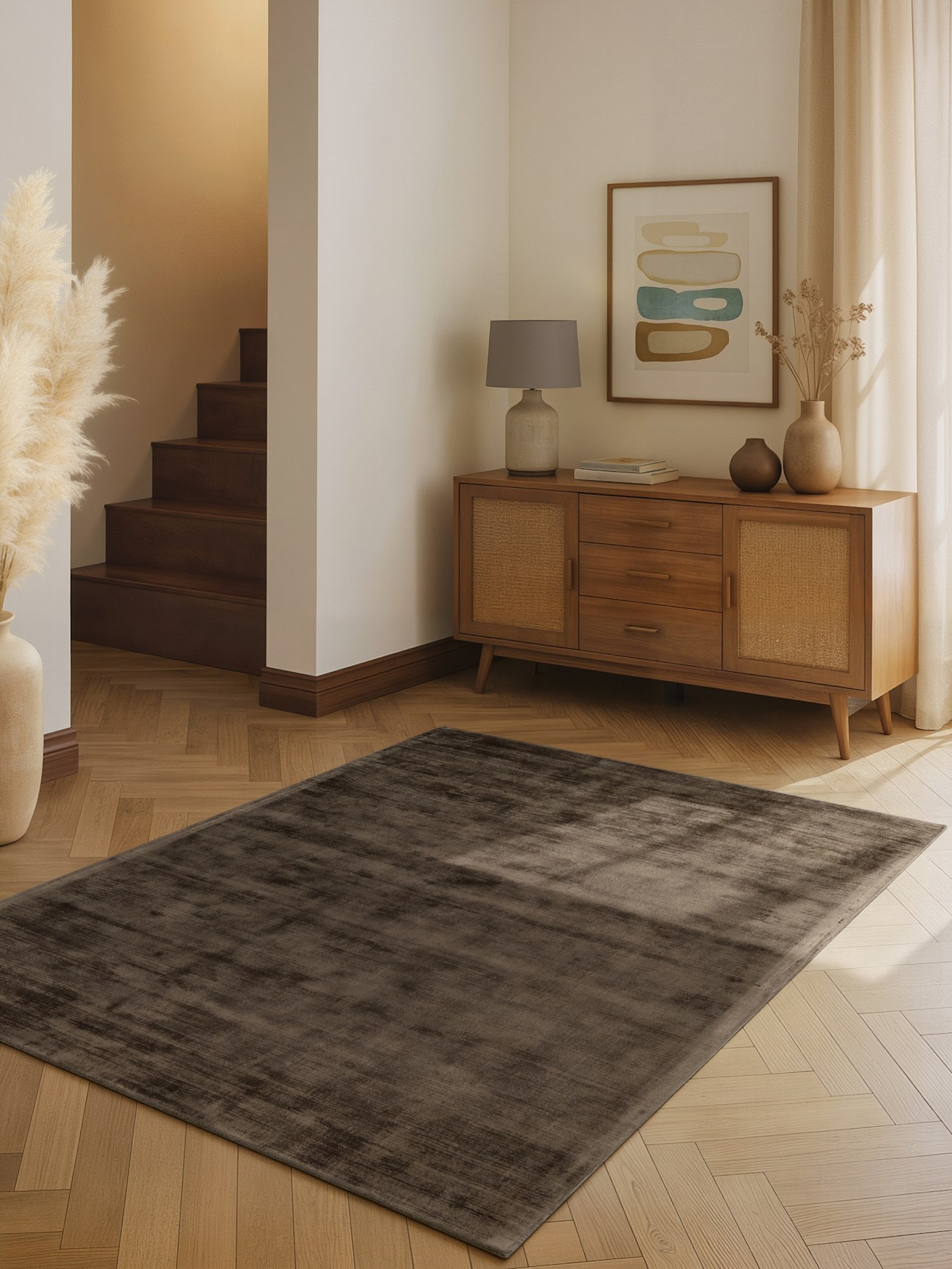 vikosa Teppich NOEMI: BRAUN