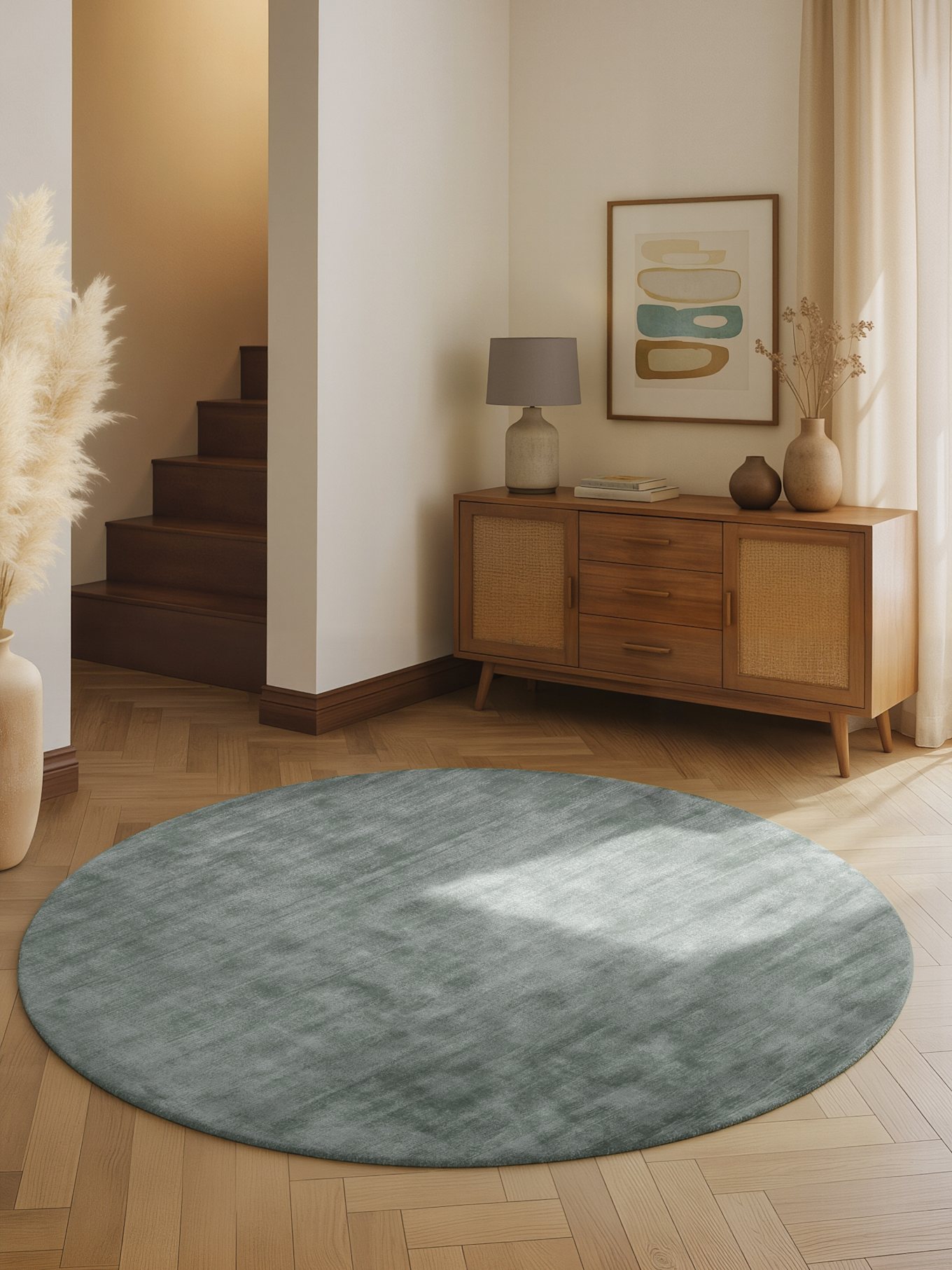 vikosa Teppich NOEMI: HELLBLAU