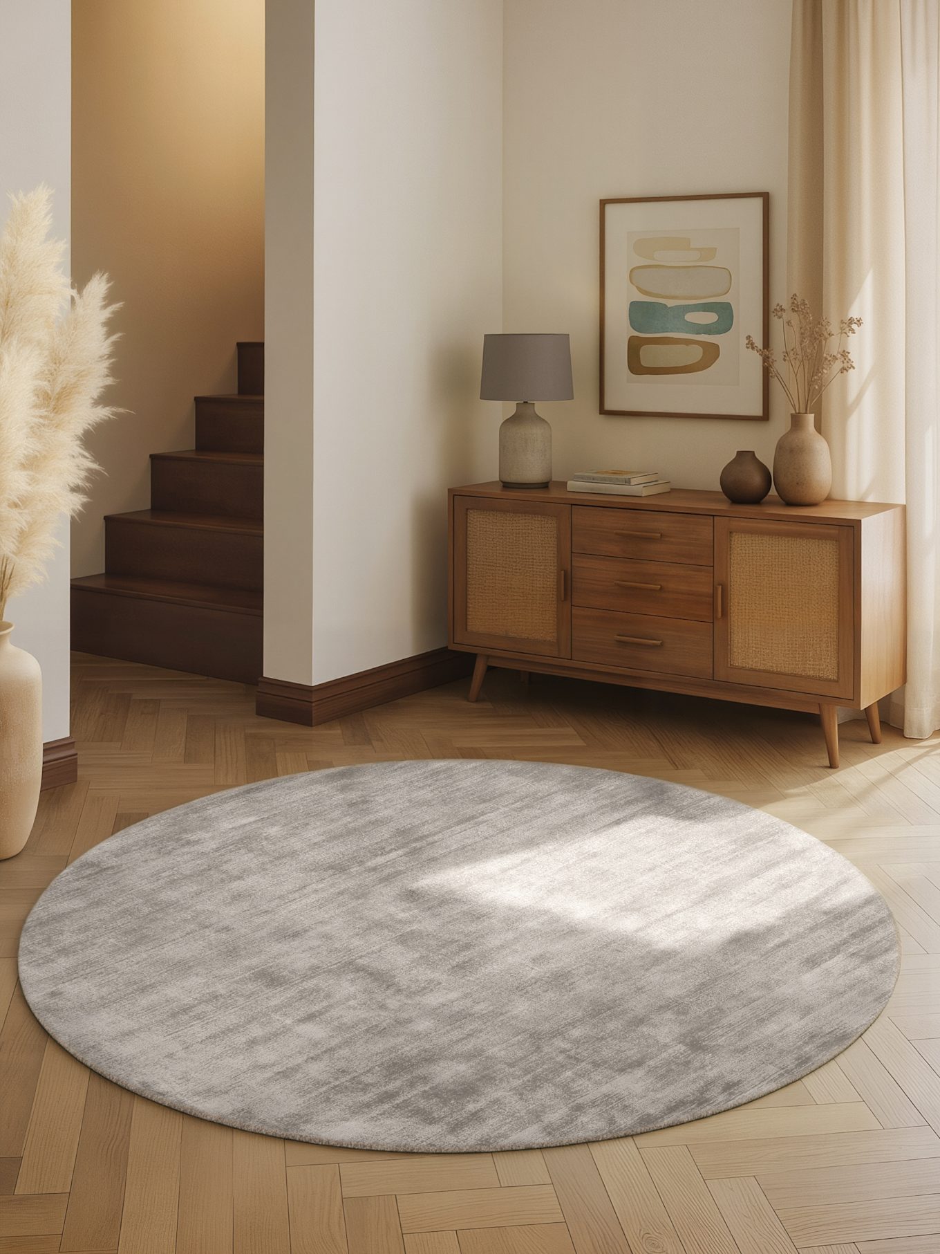 vikosa Teppich NOEMI: HELLGRAU