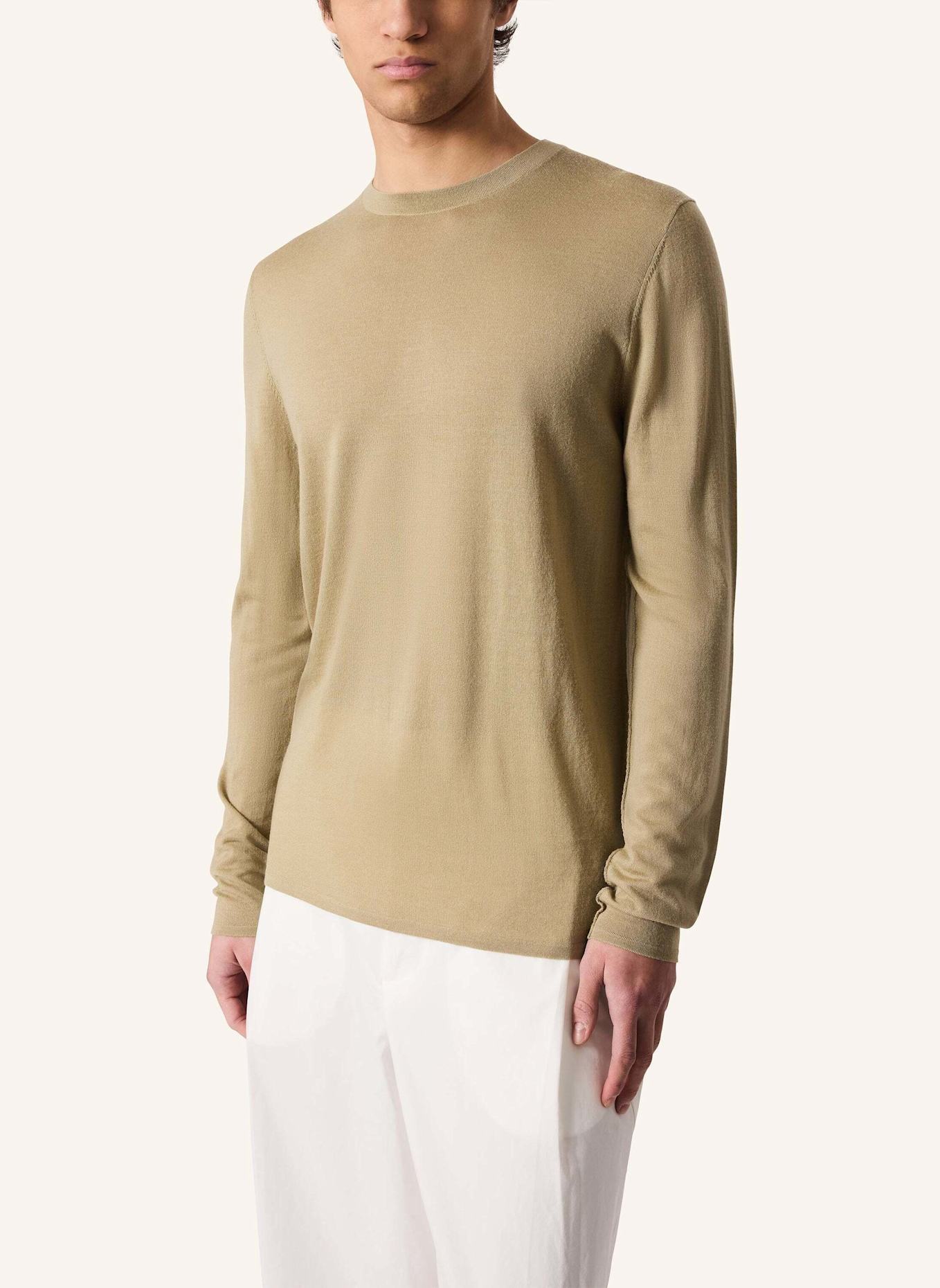 KIEFERMANN Pullover MARLEYS aus Merino: KHAKI