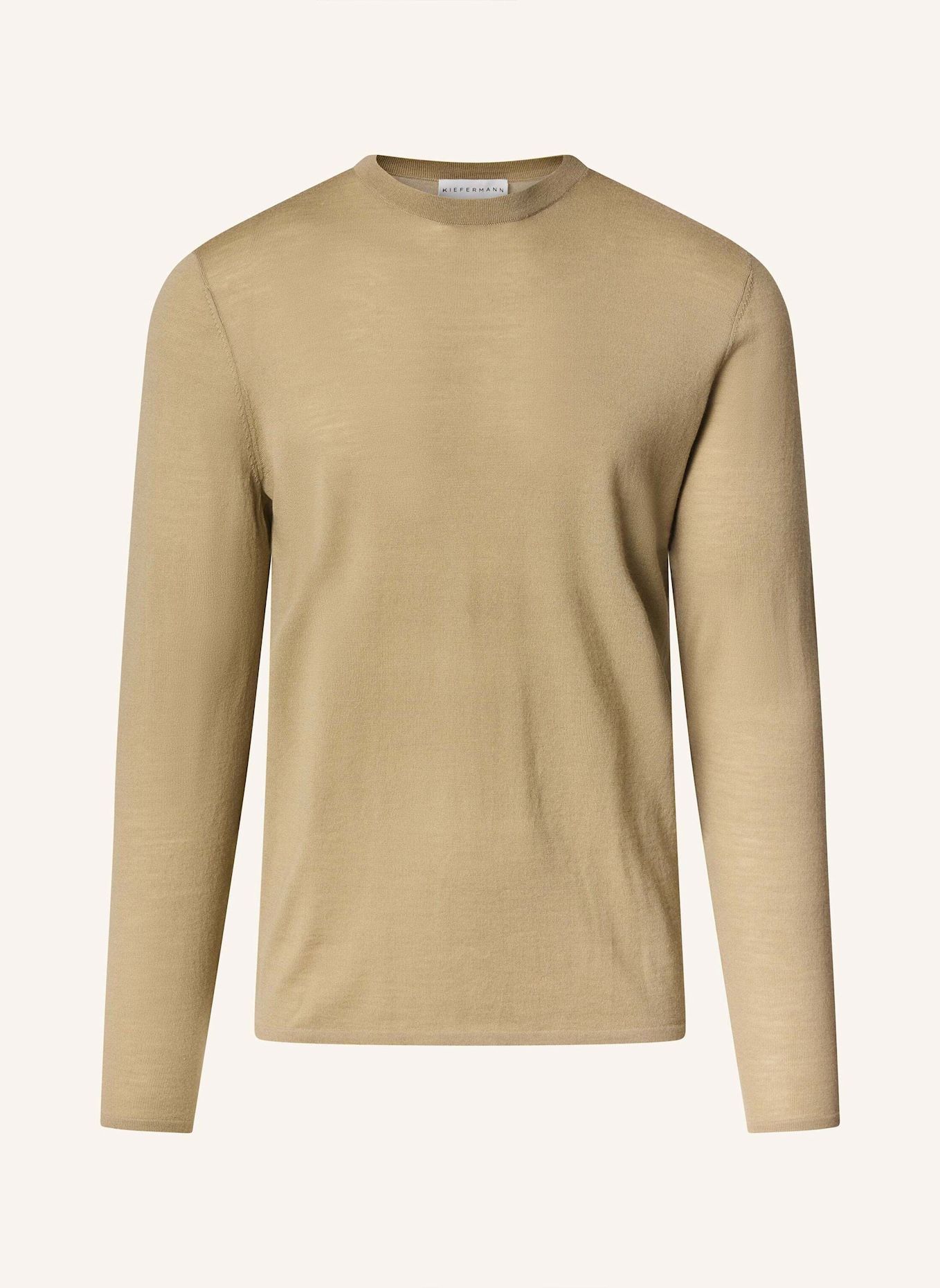 KIEFERMANN Pullover MARLEYS aus Merino: KHAKI