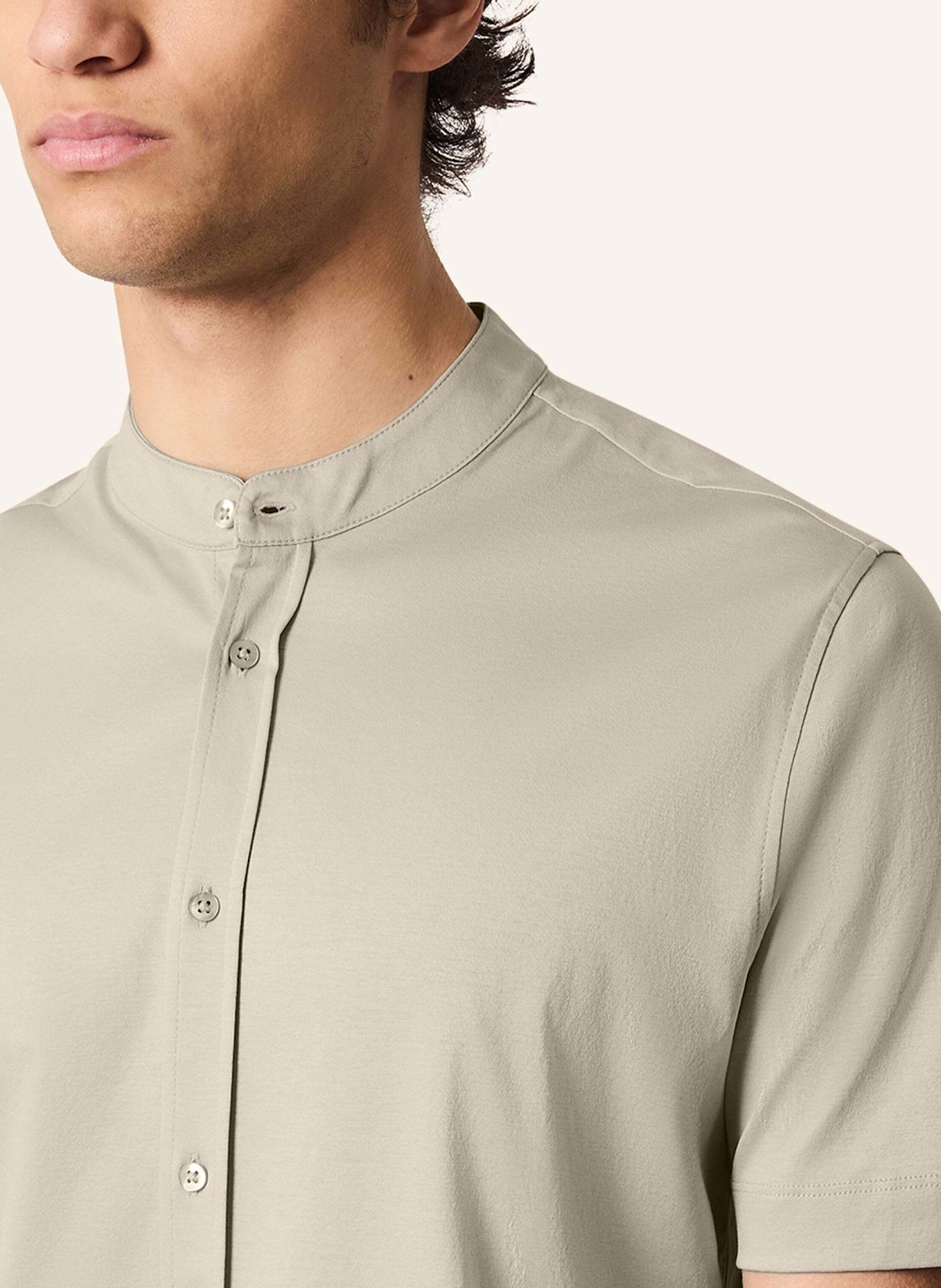 KIEFERMANN Jerseyhemd BREANDON: BEIGE