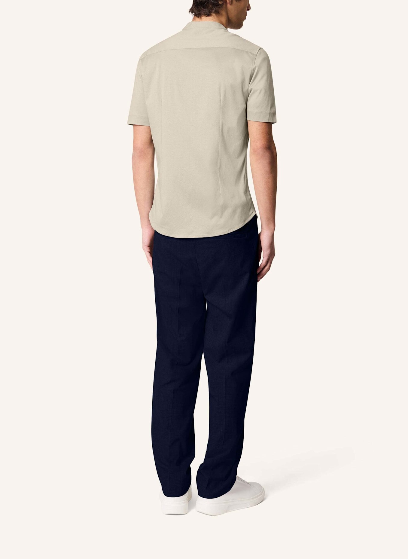 KIEFERMANN Jerseyhemd BREANDON: BEIGE