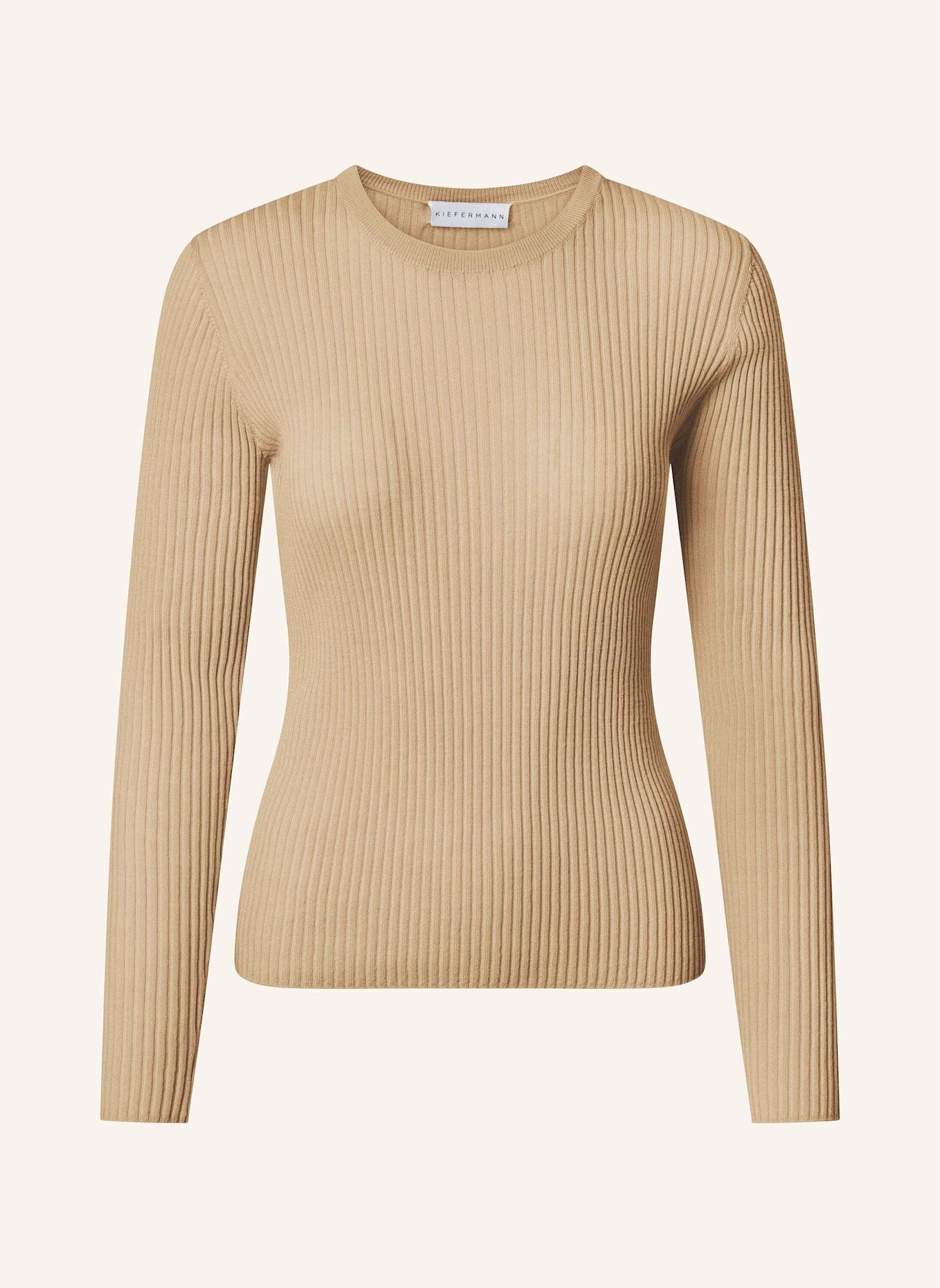 KIEFERMANN Pullover CHIPUNA aus Merino: CAMEL