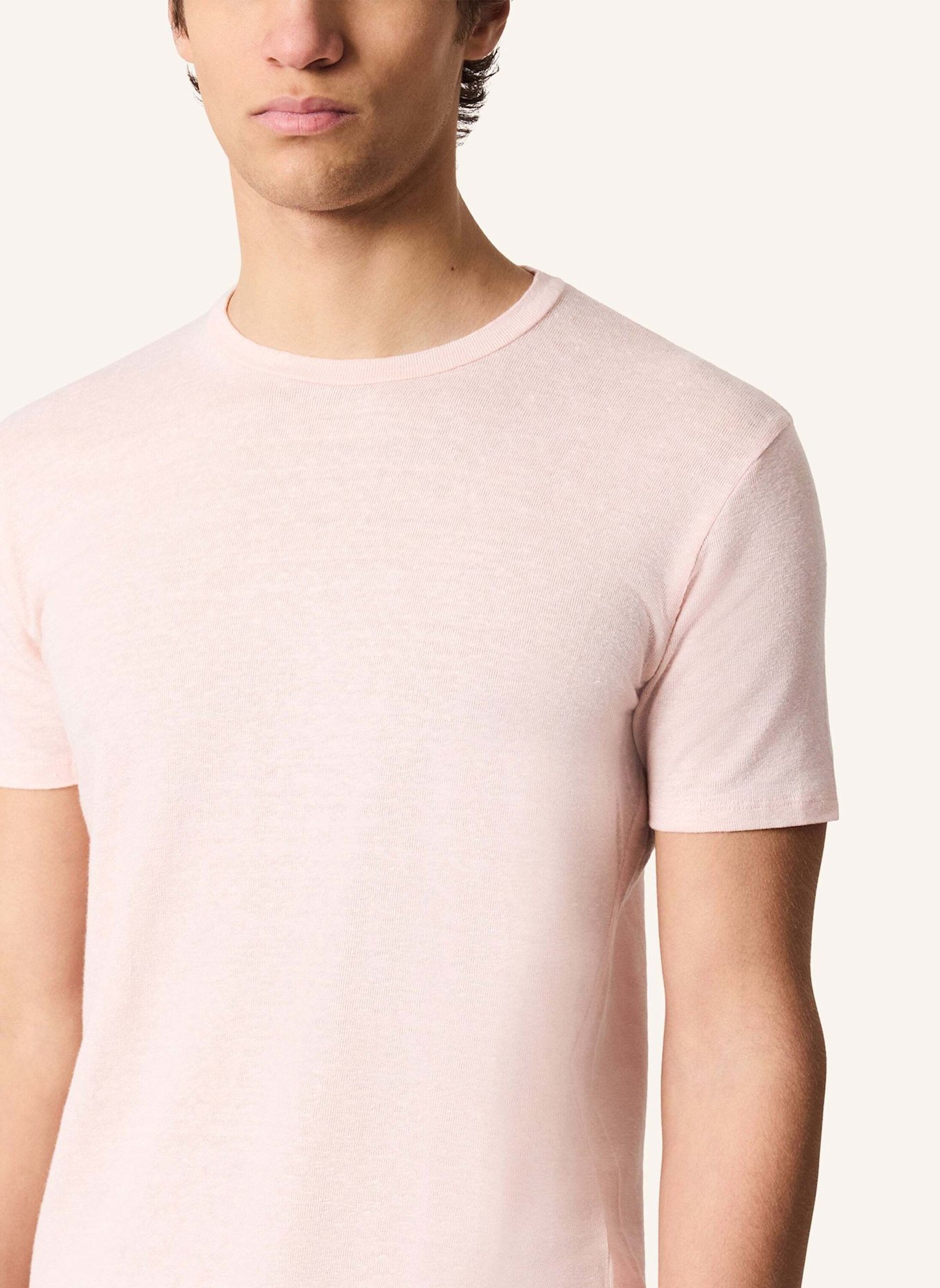 KIEFERMANN T-Shirt MIKELONO aus Leinen: ROSA