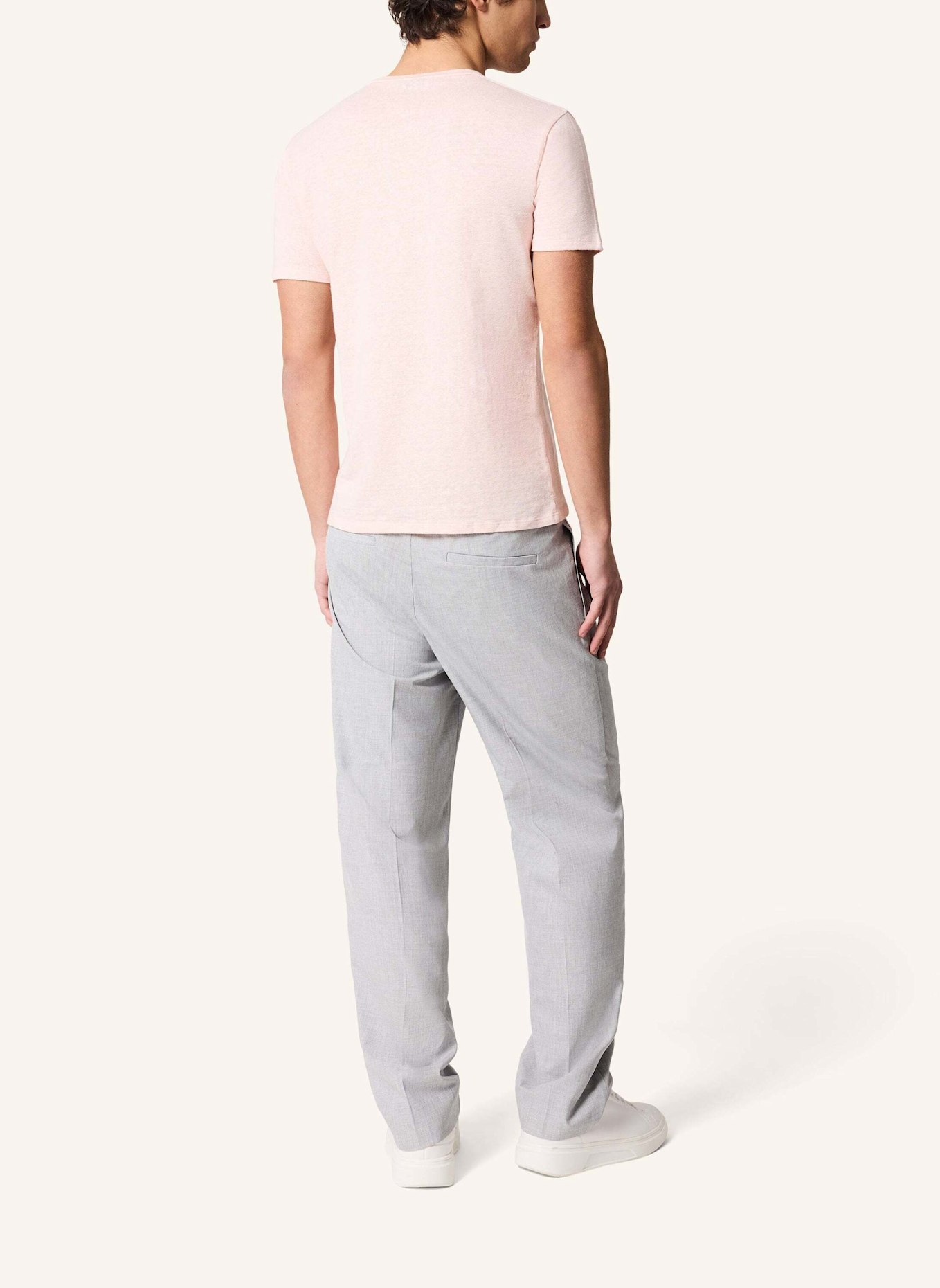 KIEFERMANN T-Shirt MIKELONO aus Leinen: ROSA