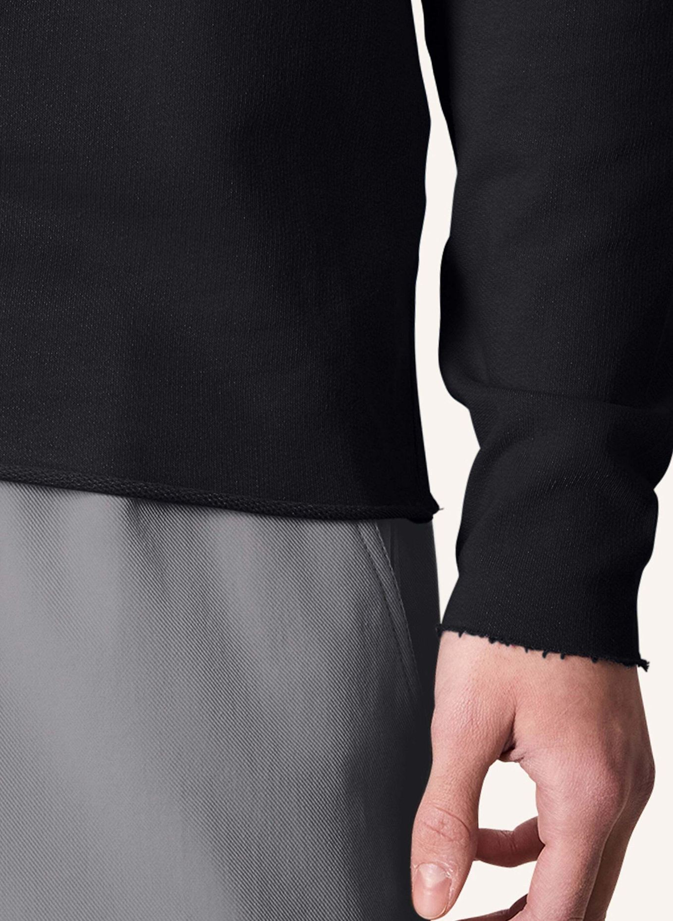 KIEFERMANN Sweatshirt NANDON: SCHWARZ