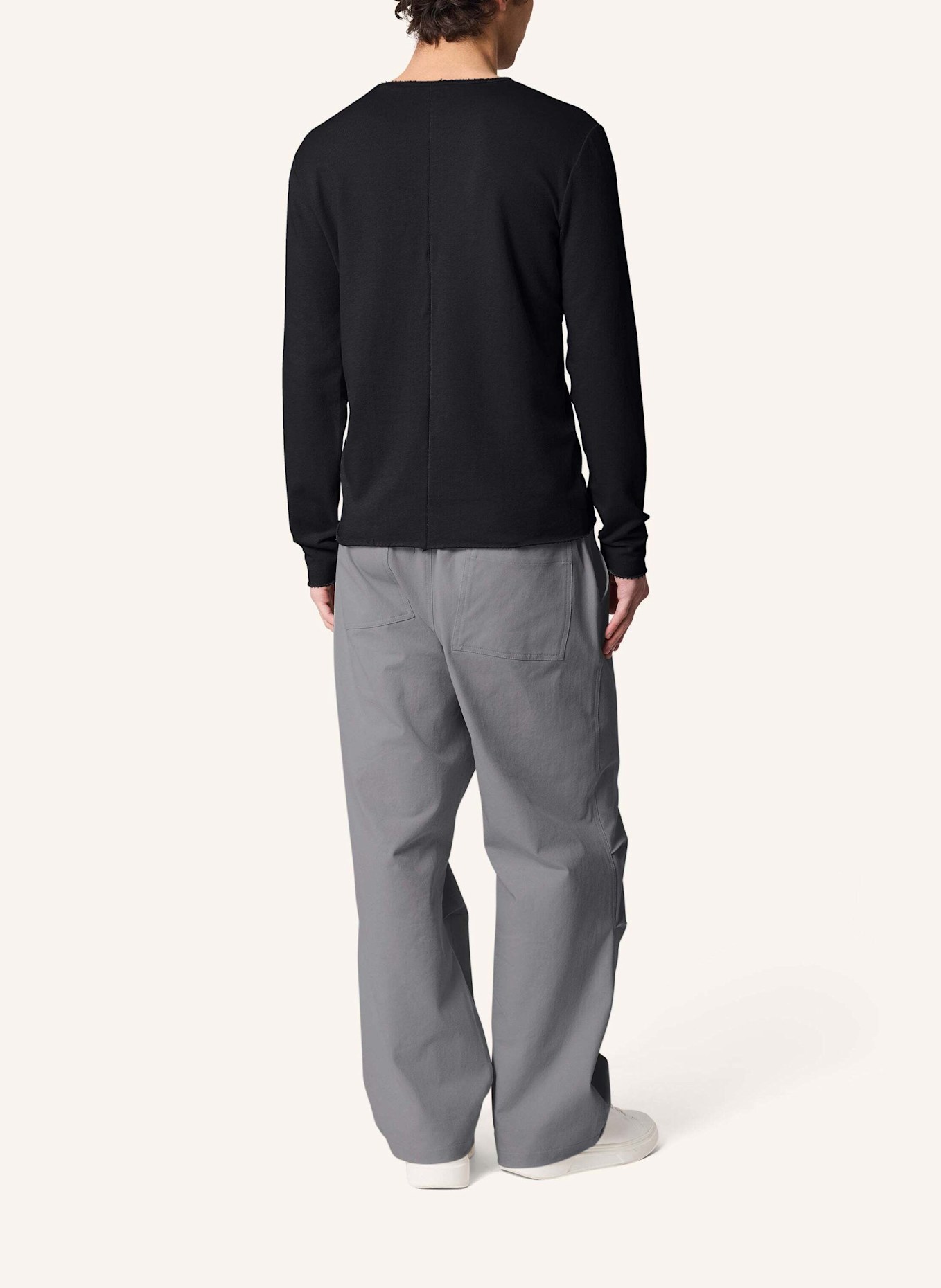 KIEFERMANN Sweatshirt NANDON: SCHWARZ