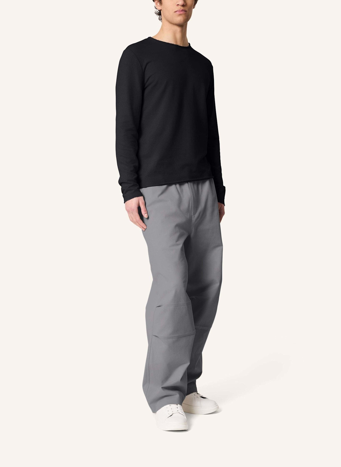 KIEFERMANN Sweatshirt NANDON: SCHWARZ