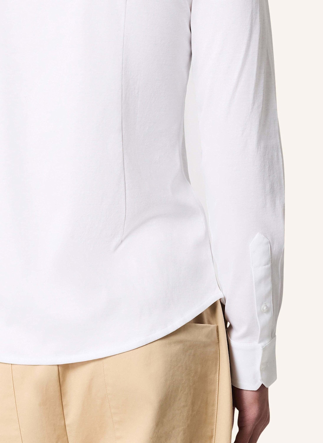 KIEFERMANN Jerseyhemd PIUSS: WEISS