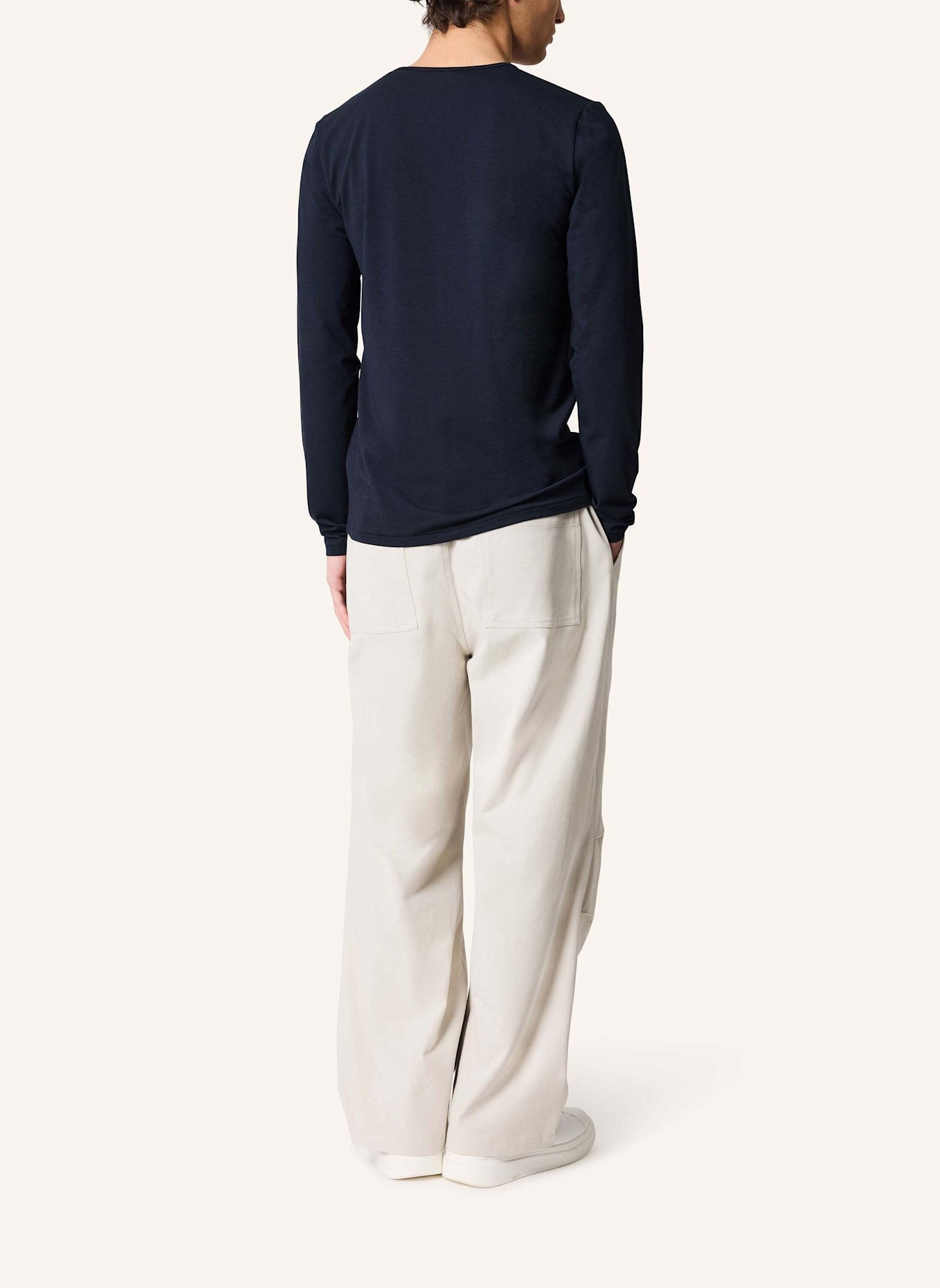 KIEFERMANN Langarmshirt EMIL: BLAU