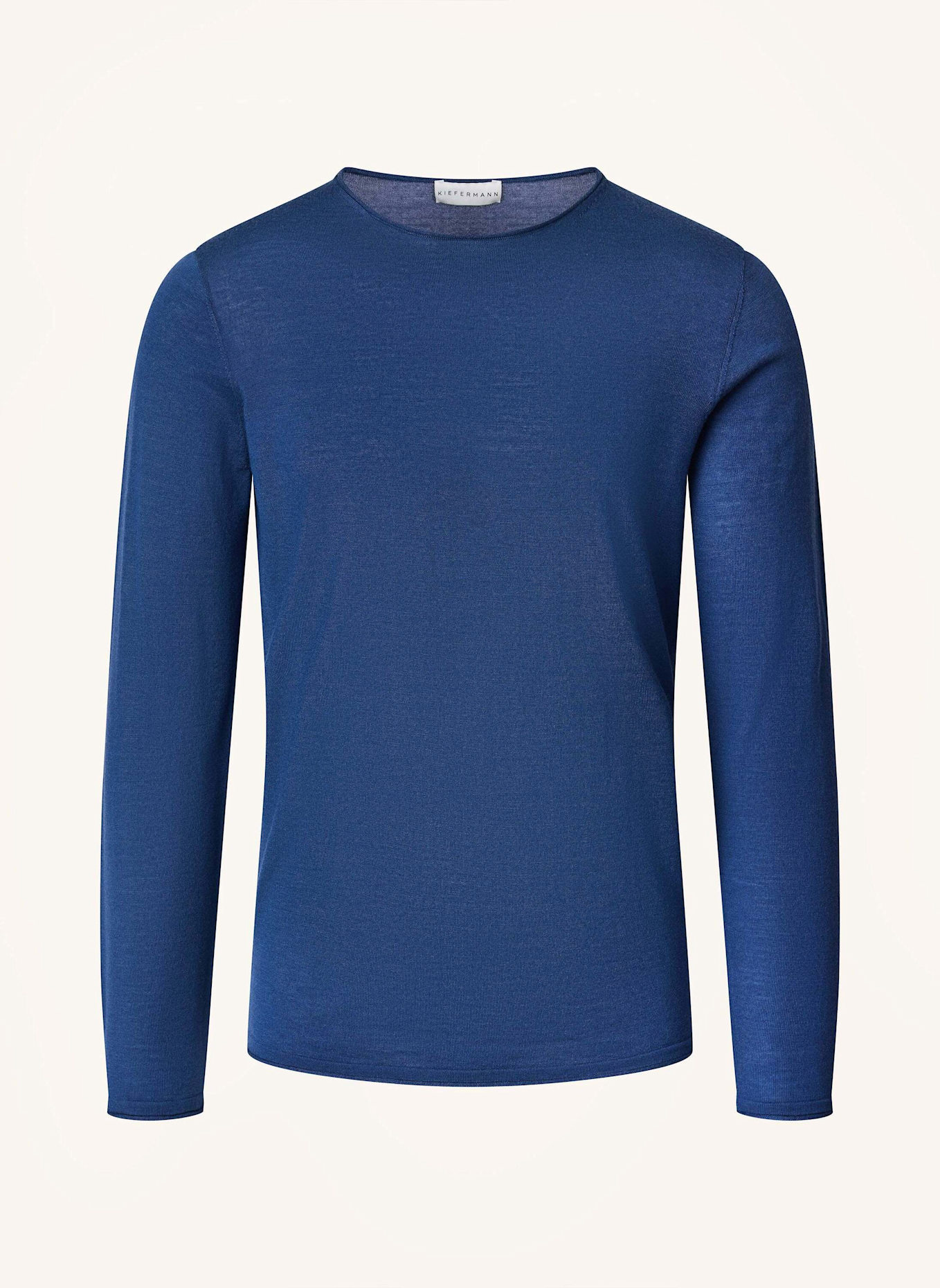 KIEFERMANN Pullover BENJAMINN aus Merino: BLAU