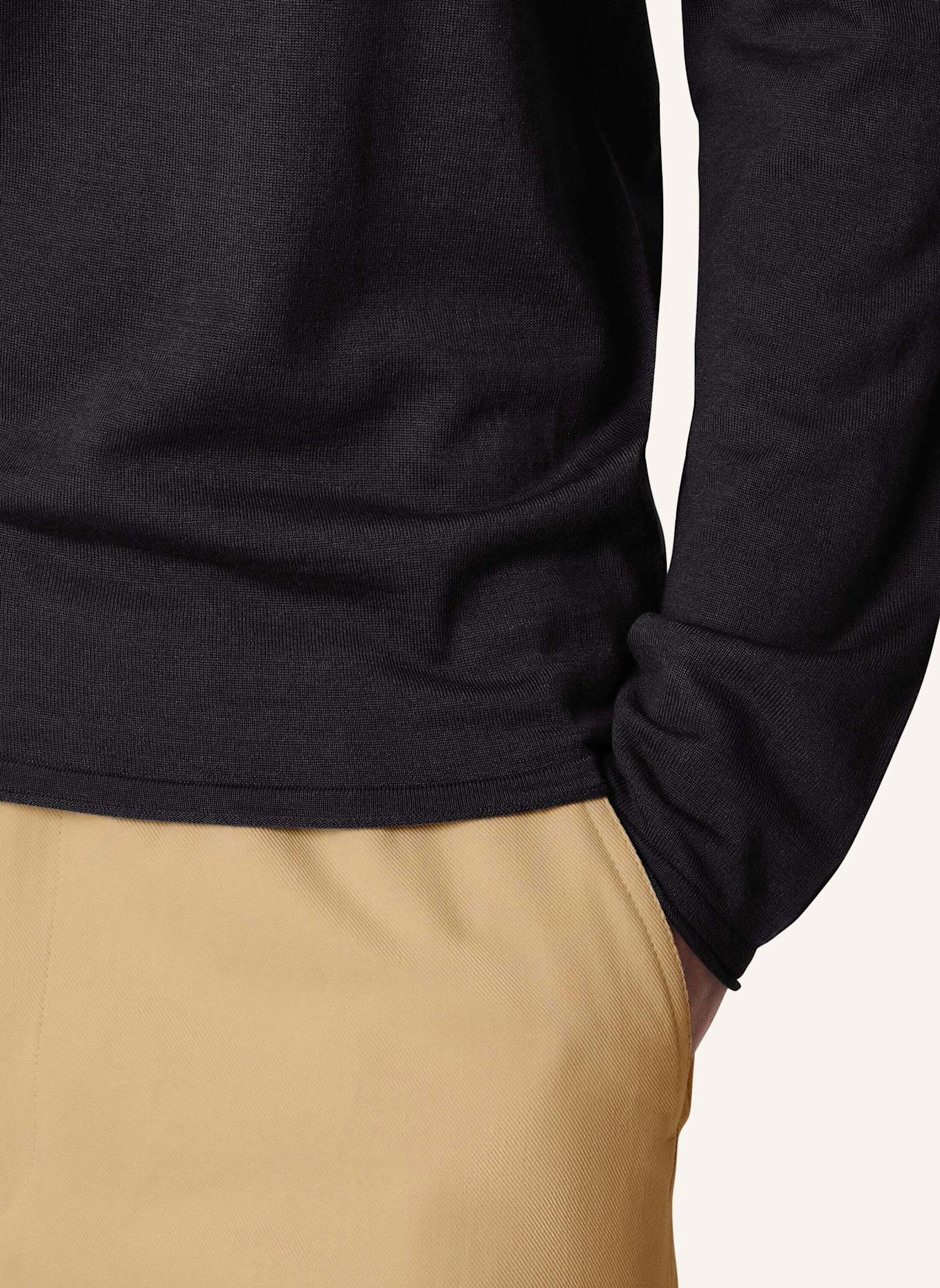 KIEFERMANN Pullover BENJAMINN aus Merino: SCHWARZ