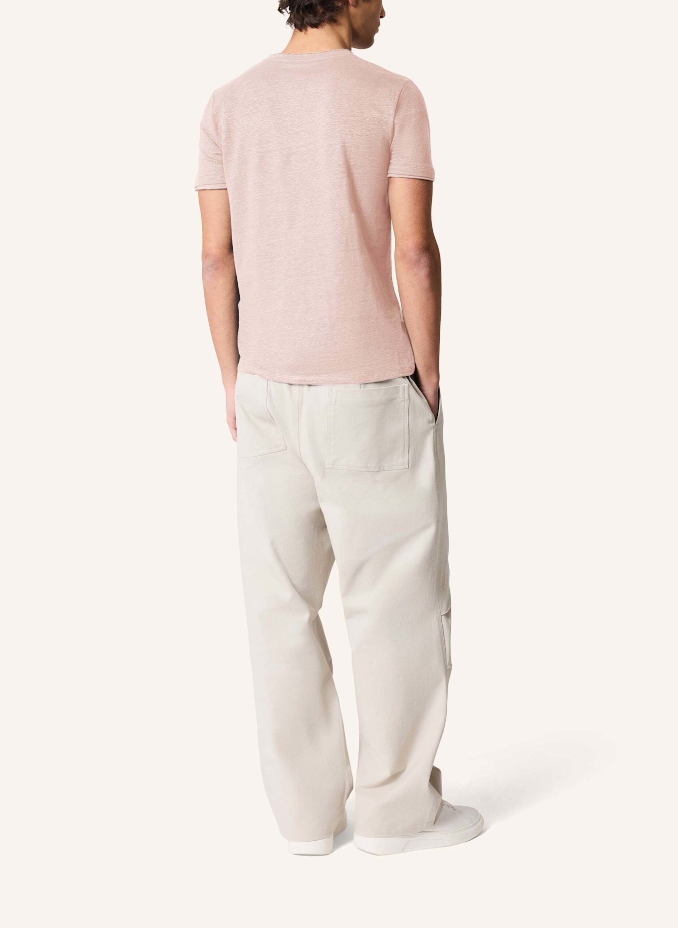 KIEFERMANN T-Shirt FILANTIO aus Leinen: ROSA