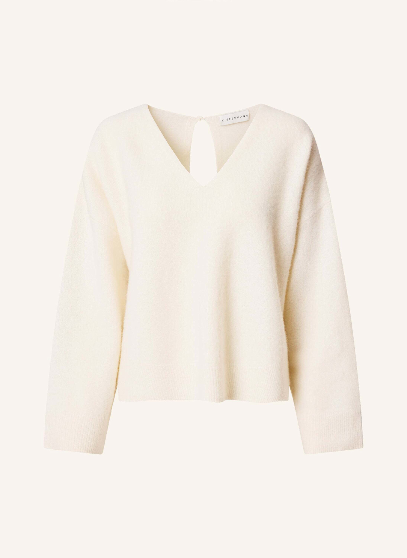 KIEFERMANN Pullover SEMADARA aus Cashmere: ECRU