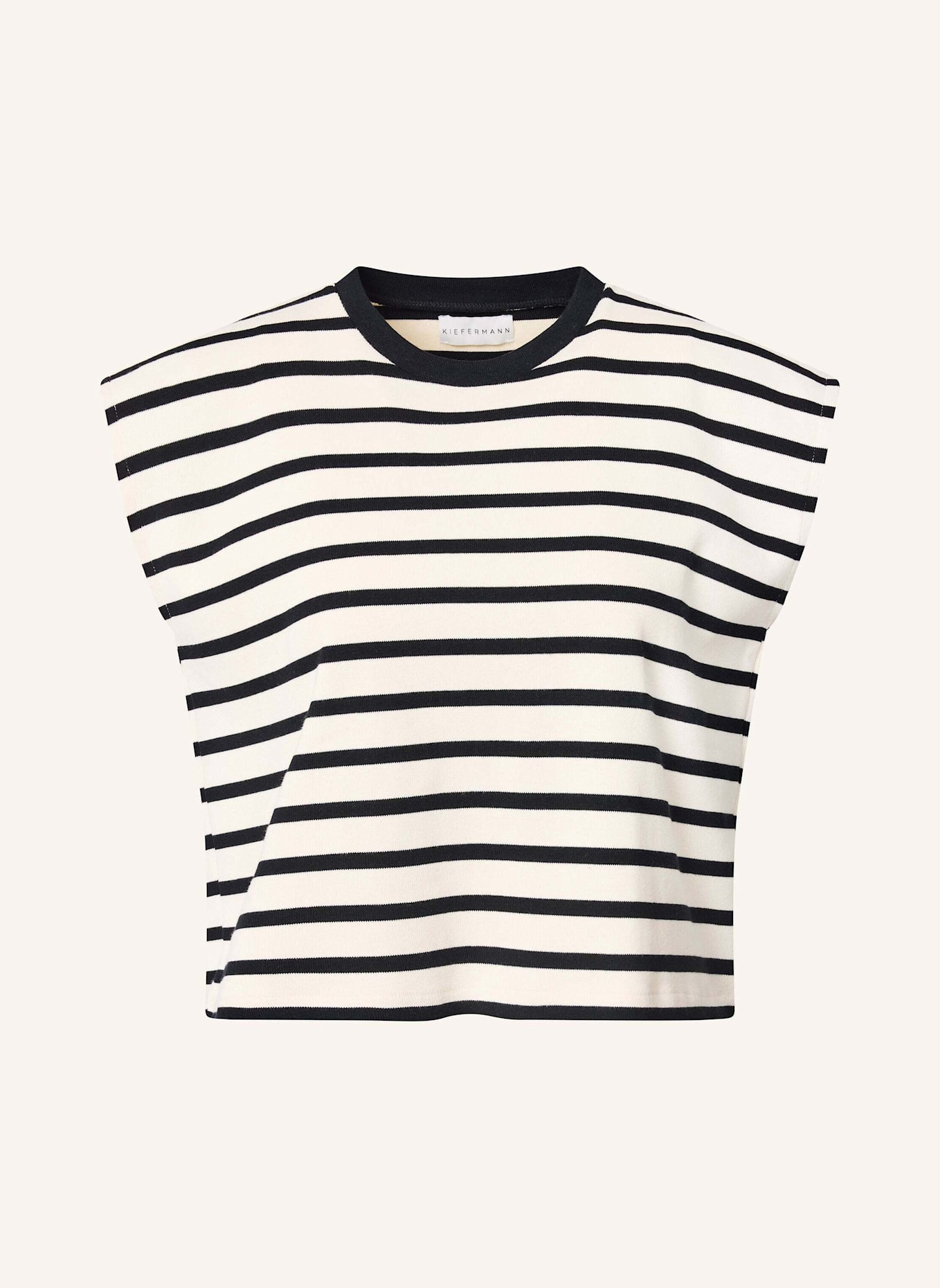 KIEFERMANN Shirt JALEENA: SCHWARZ