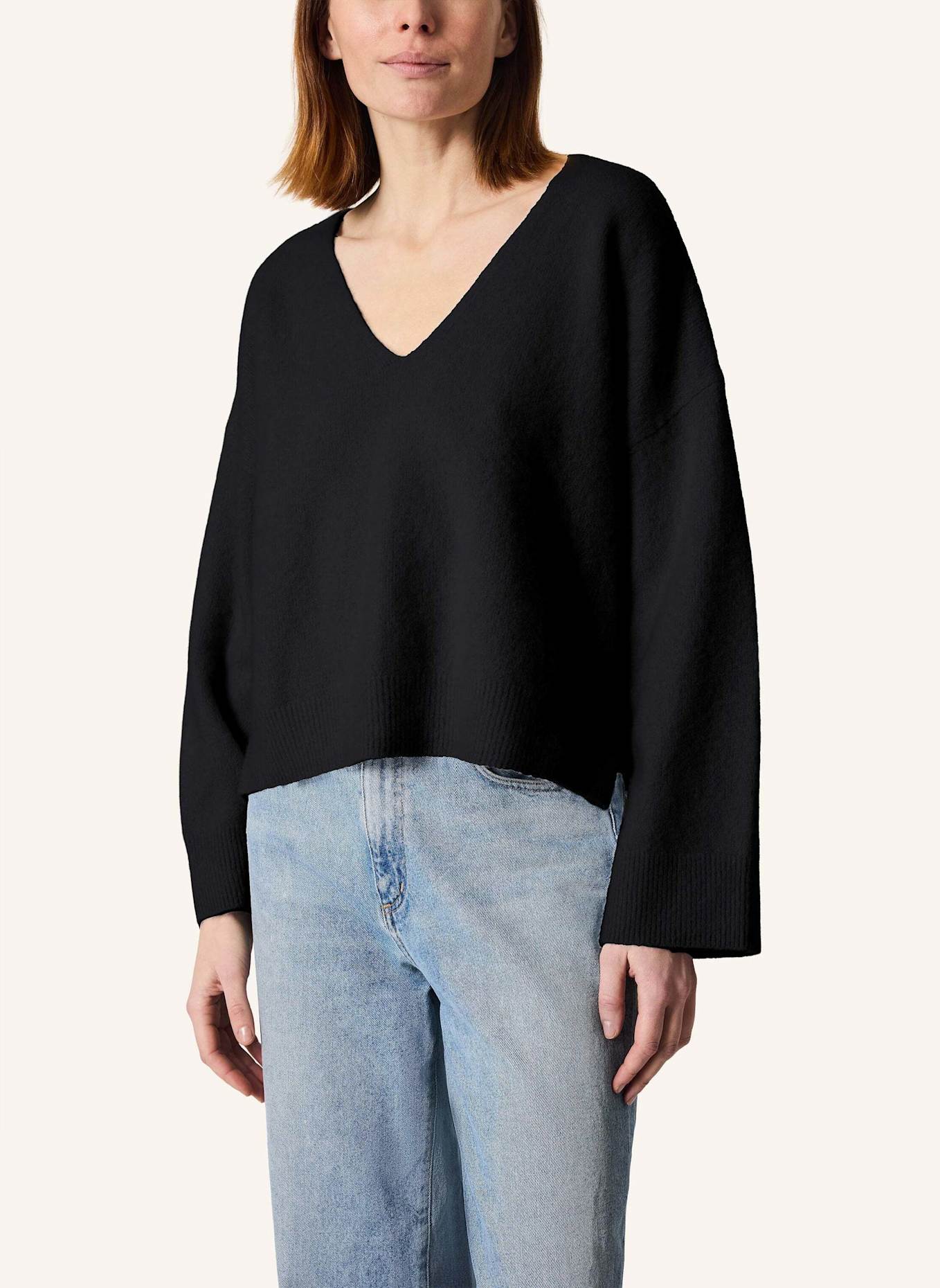 KIEFERMANN Pullover SEMADARA aus Cashmere: SCHWARZ
