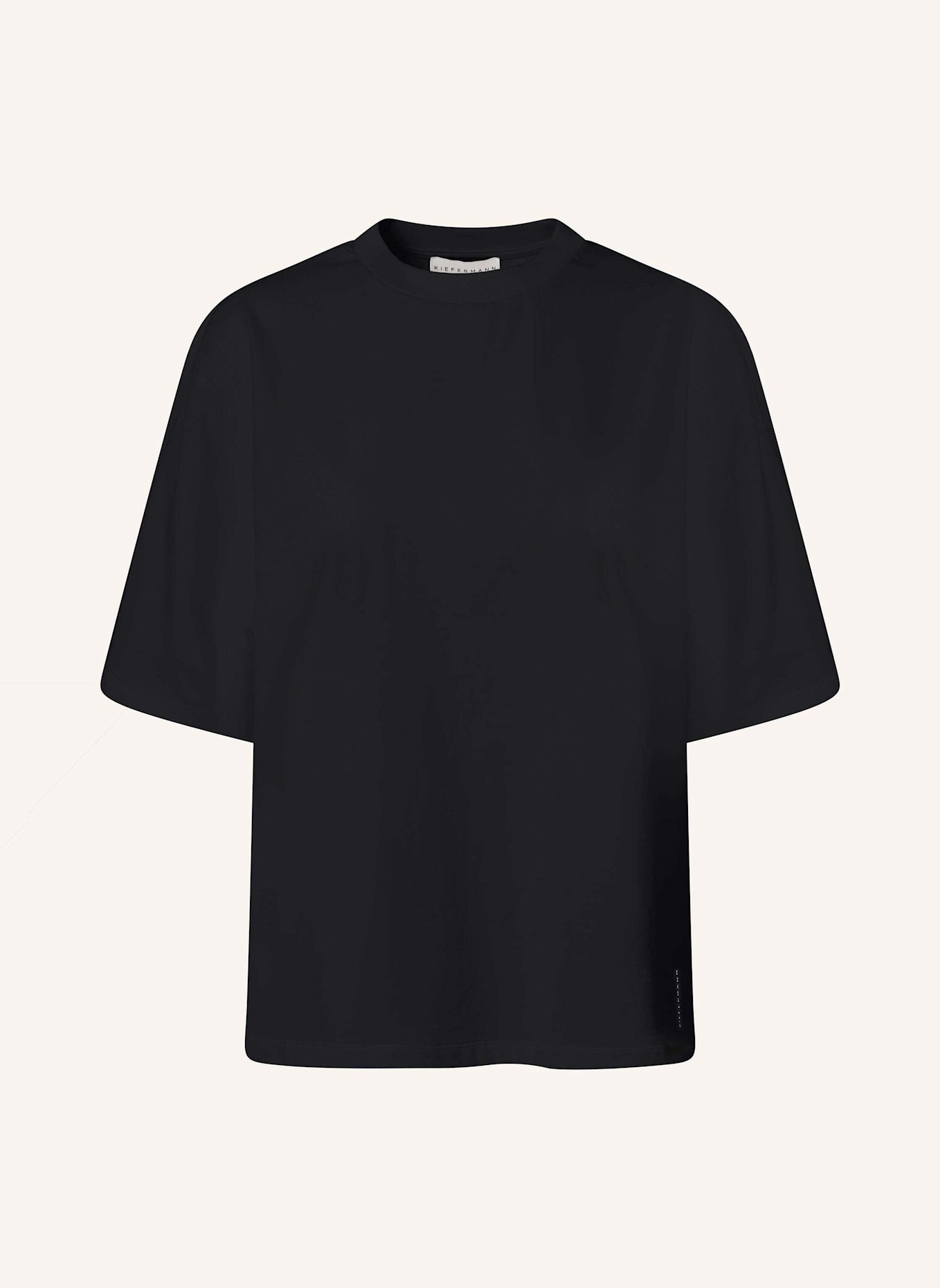 KIEFERMANN T-Shirt JETTAS: SCHWARZ