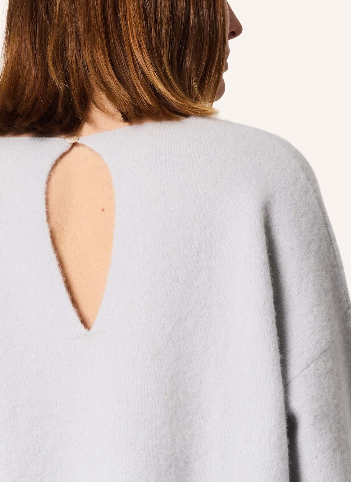 KIEFERMANN Pullover SEMADARA aus Cashmere: SILBER
