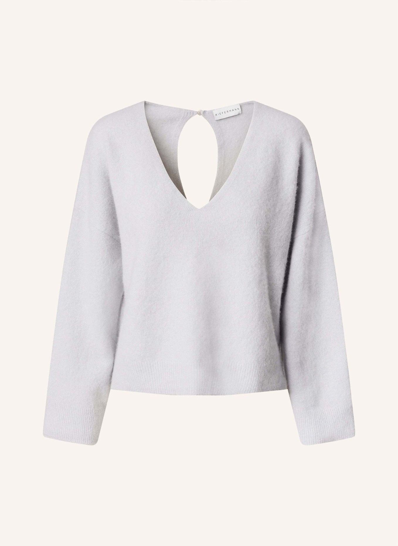 KIEFERMANN Pullover SEMADARA aus Cashmere: SILBER
