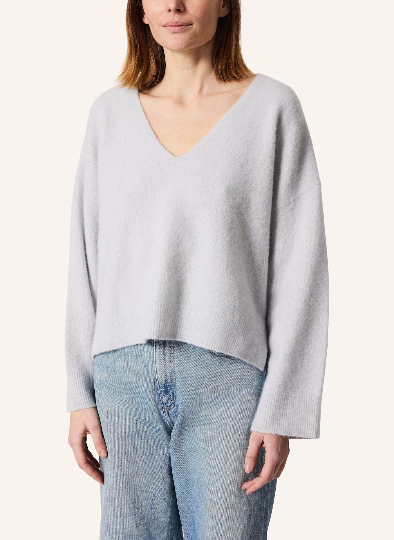 KIEFERMANN Pullover SEMADARA aus Cashmere: SILBER