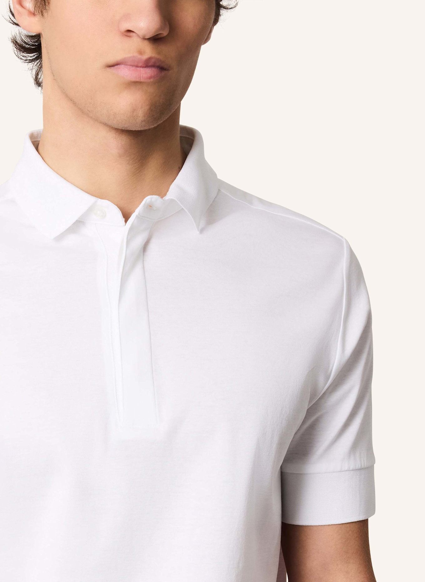 KIEFERMANN Poloshirt WILSONS: WEISS