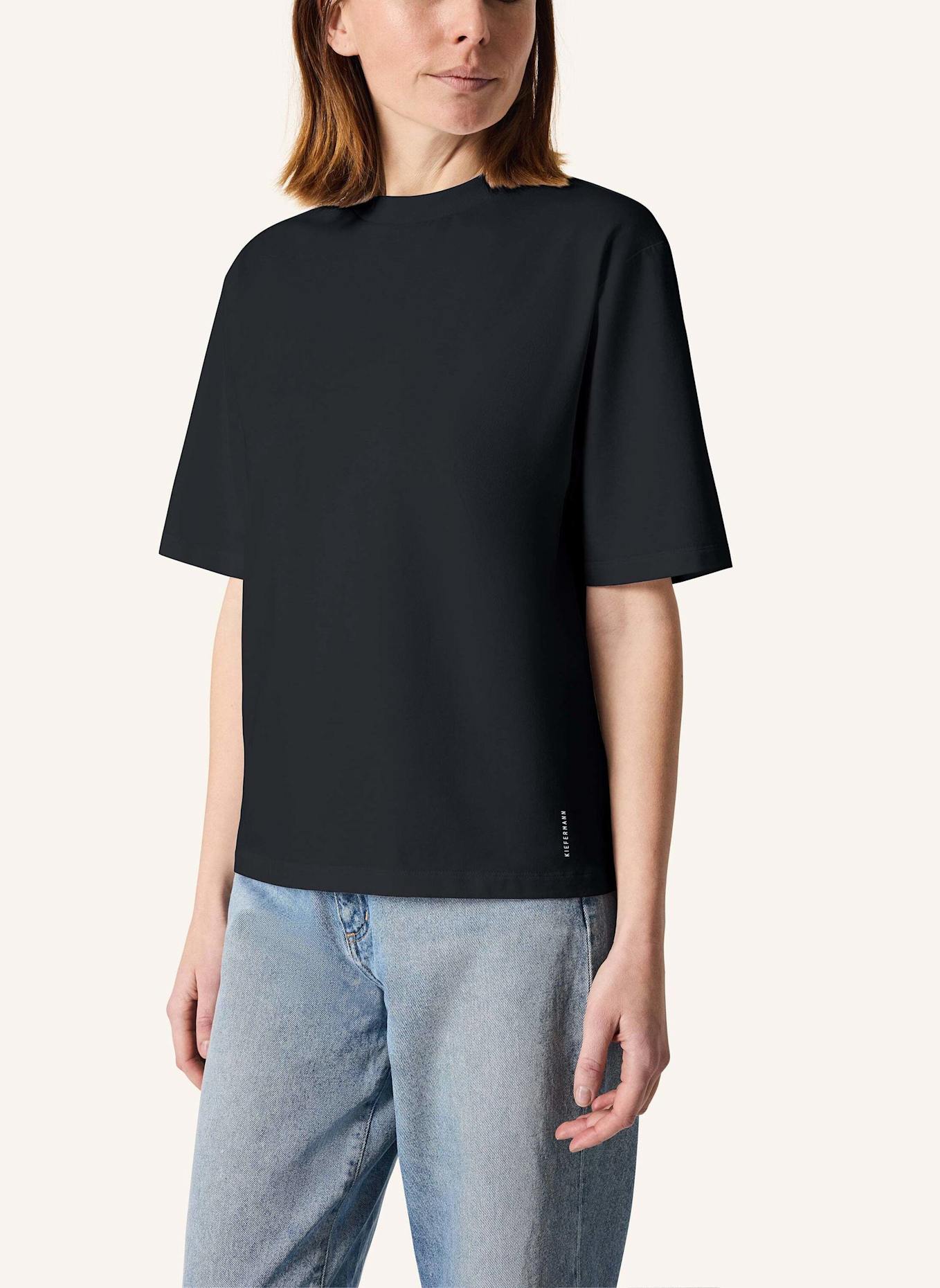KIEFERMANN T-Shirt JETTAS: SCHWARZ