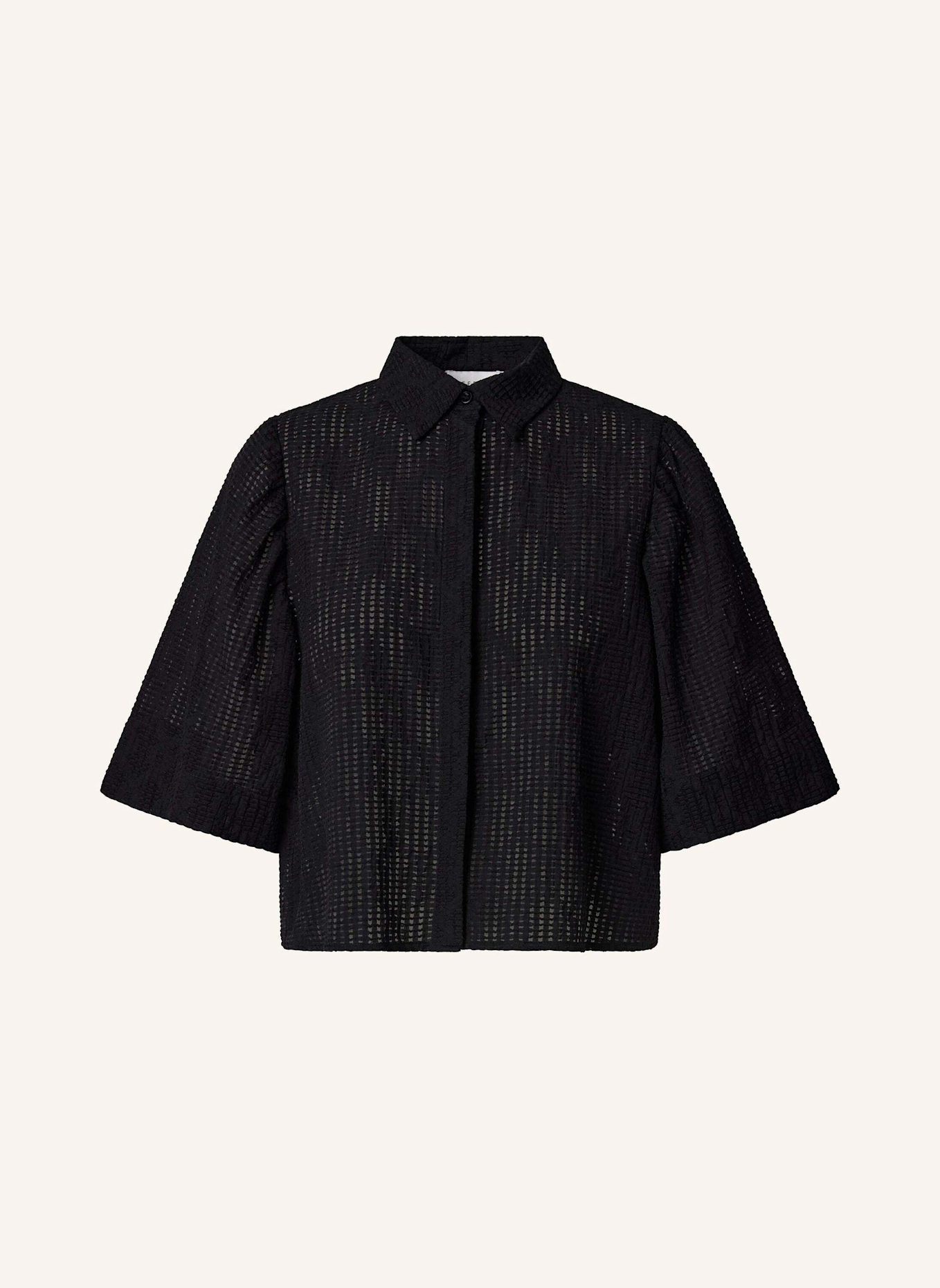 KIEFERMANN Bluse REDIANA: SCHWARZ/ WEISS