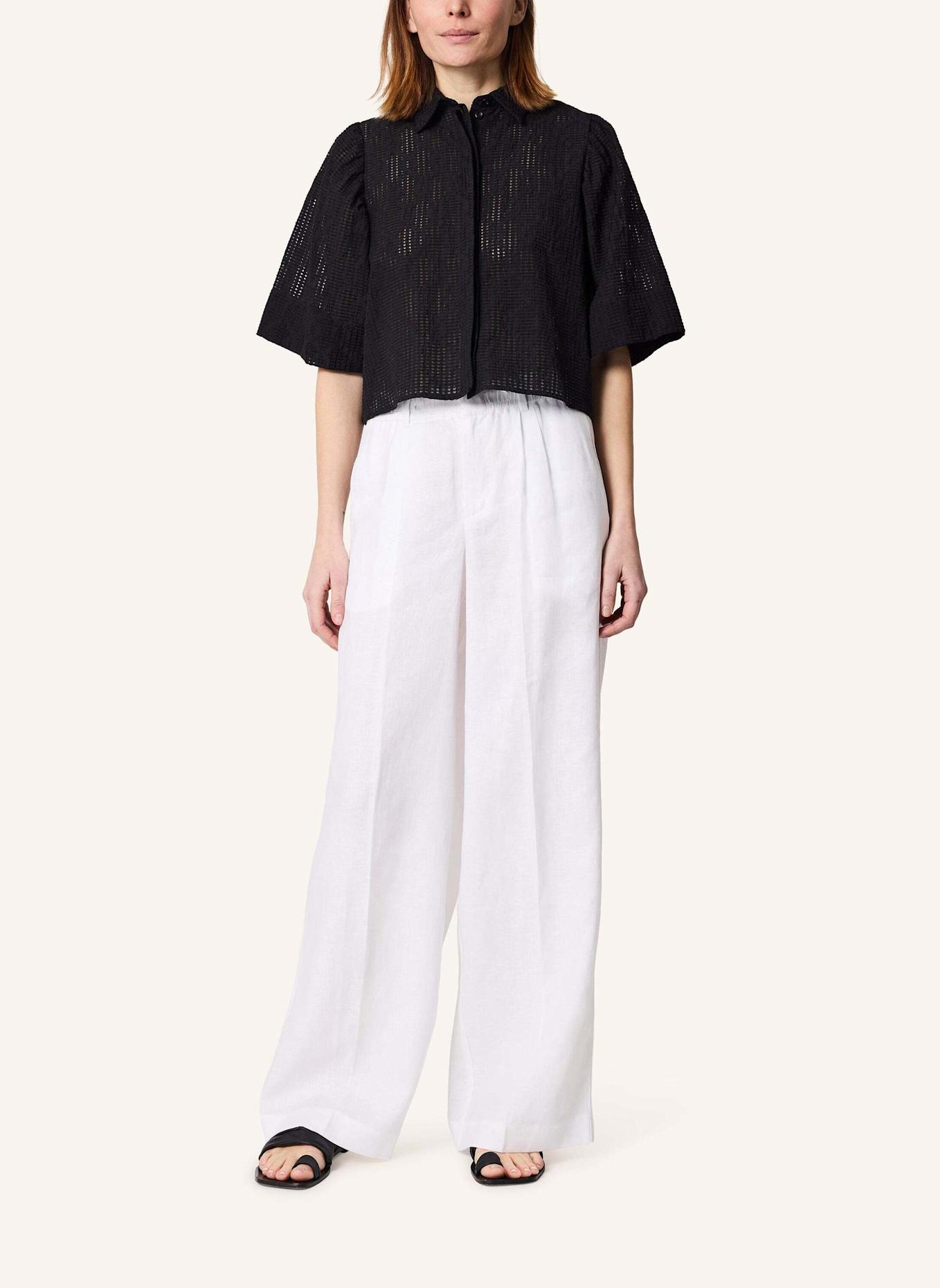 KIEFERMANN Bluse REDIANA: SCHWARZ/ WEISS