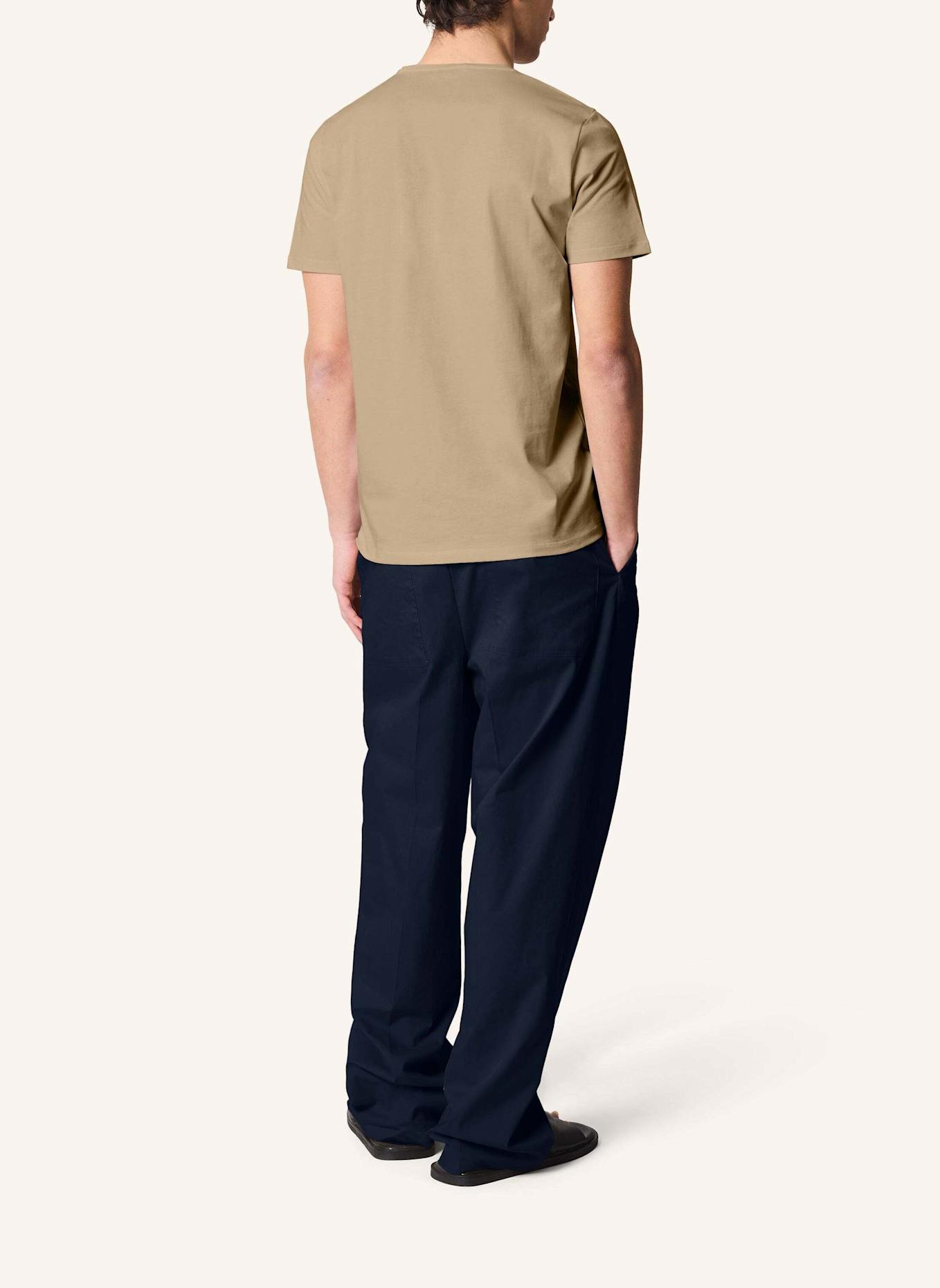 KIEFERMANN KIEFERMANN Essential Herren T-Shirt aus 100% Baumwolljersey Matello: KHAKI