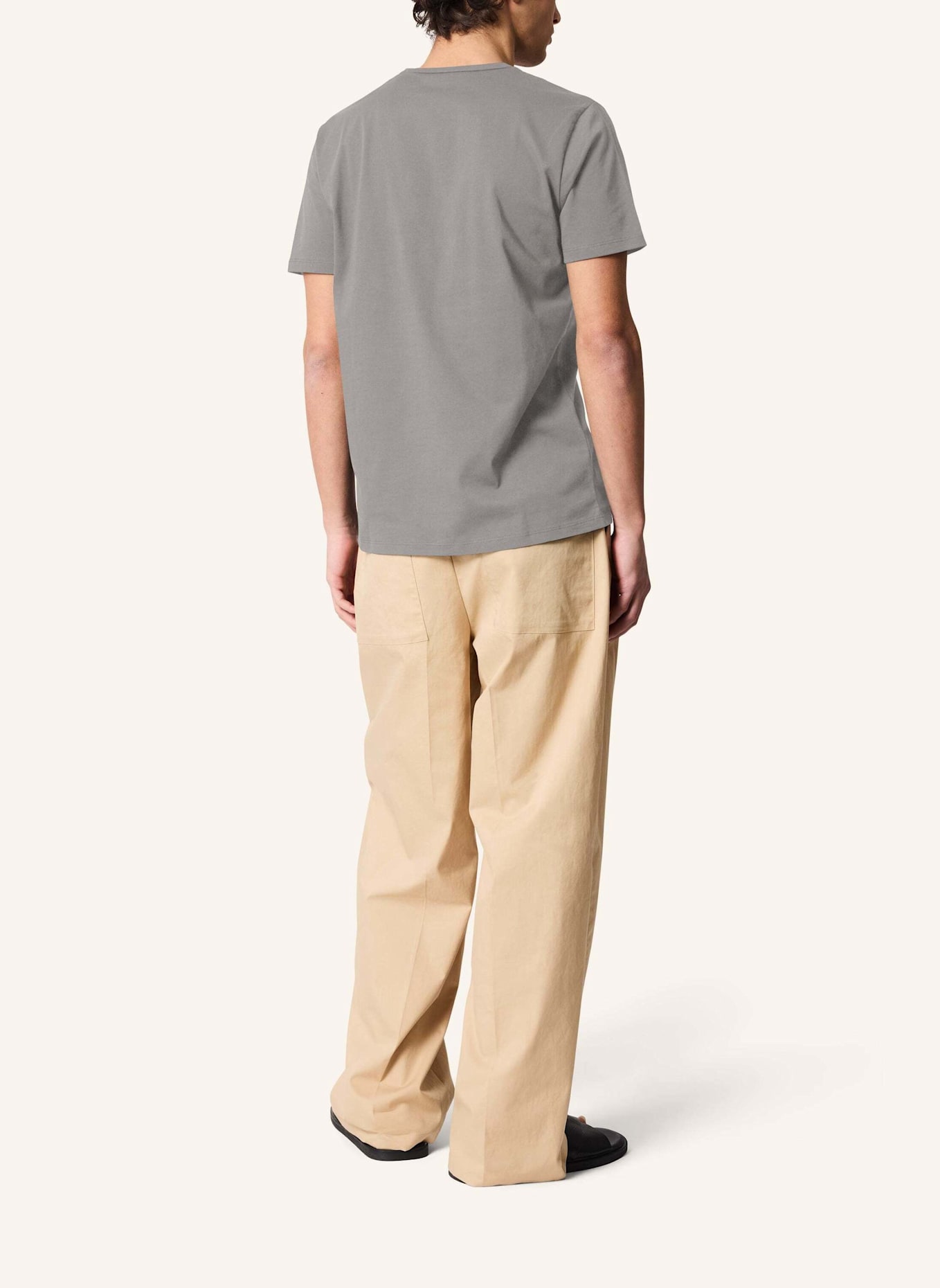 KIEFERMANN KIEFERMANN Essential Herren T-Shirt aus 100% Baumwolljersey Matello: GRAU