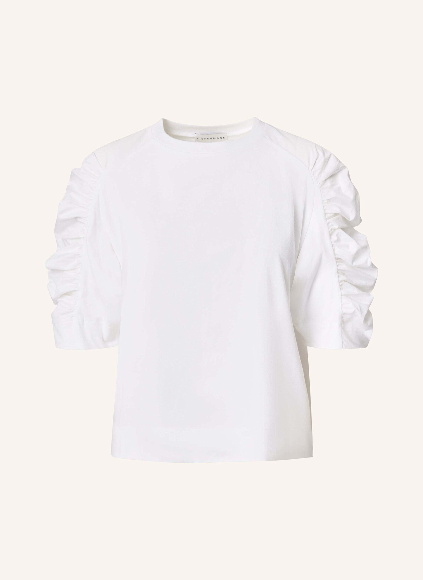 KIEFERMANN T-Shirt GEMINDA: WEISS