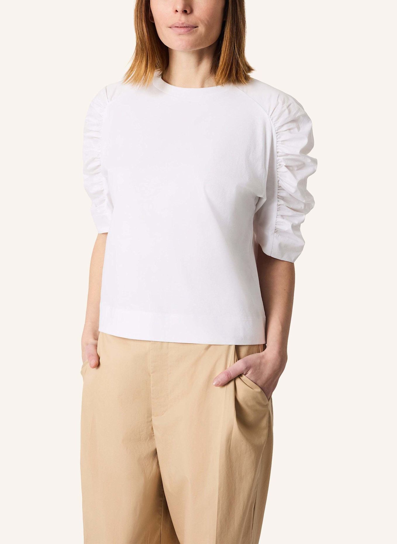 KIEFERMANN T-Shirt GEMINDA: WEISS