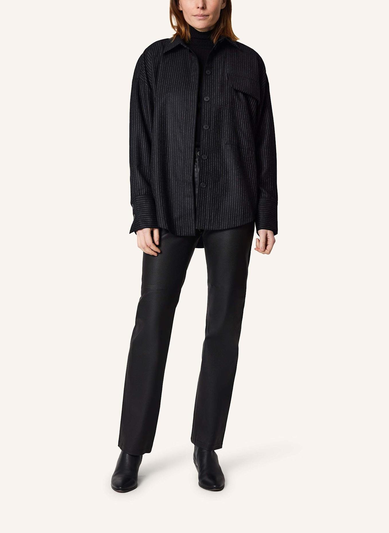 KIEFERMANN Overshirt GABRINA: SCHWARZ/ WEISS