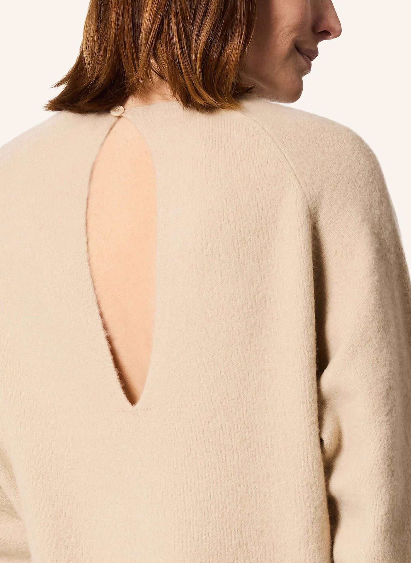 KIEFERMANN Strickkleid ANORANA aus Cashmere: BEIGE