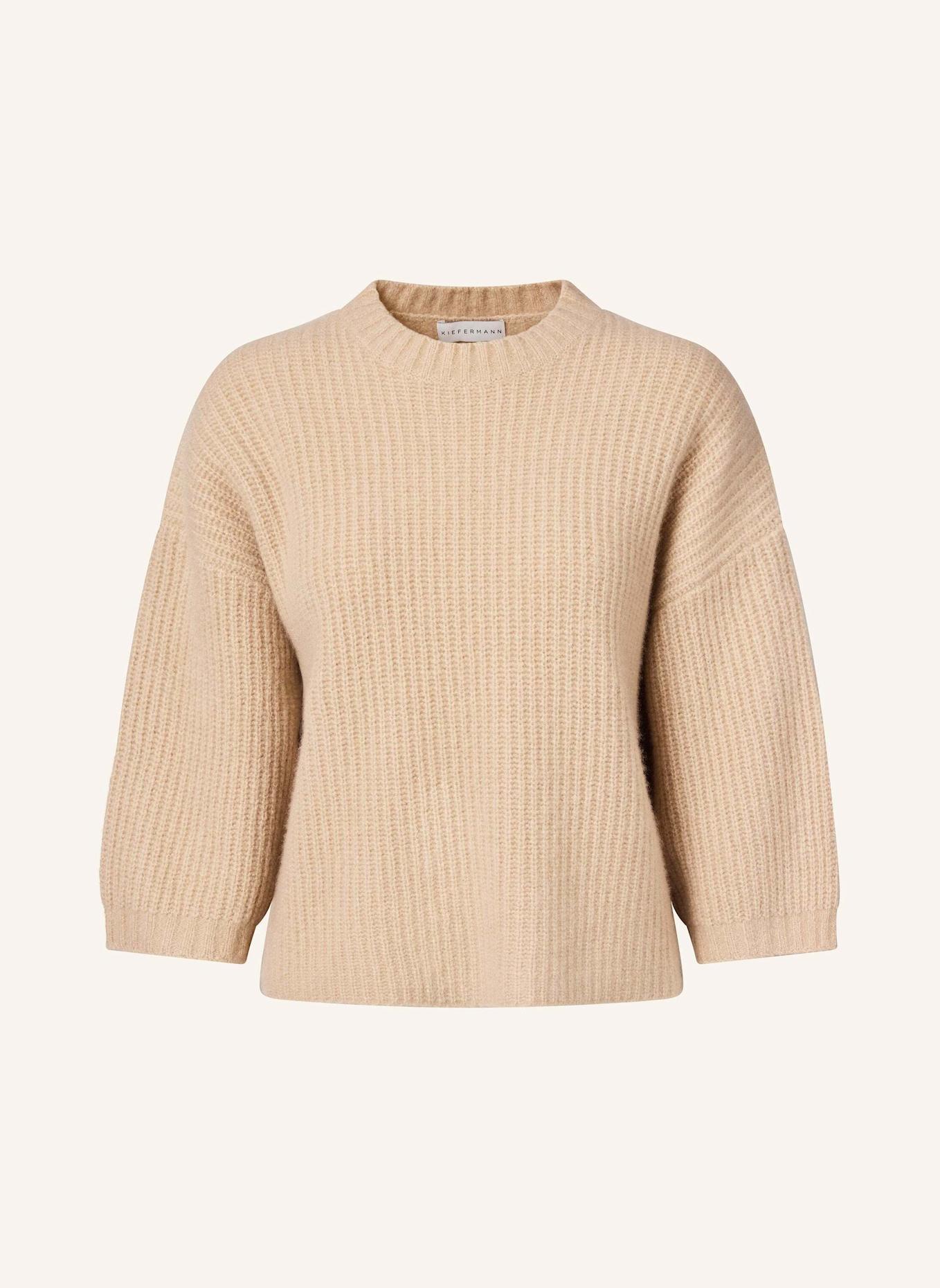 KIEFERMANN Pullover AIJANA aus Cashmere: BEIGE