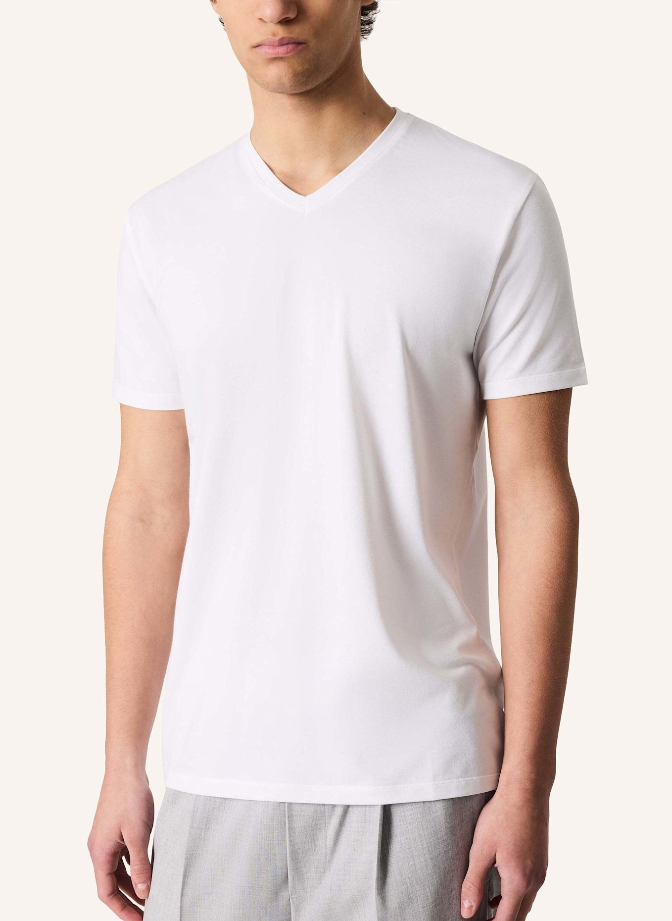 KIEFERMANN T-Shirt HAPES: WEISS