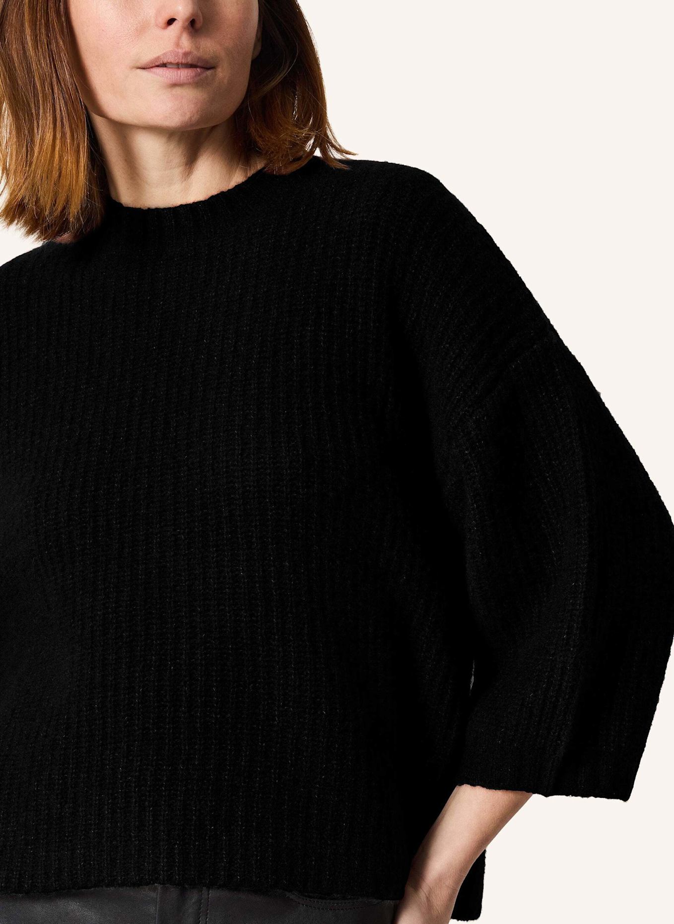 KIEFERMANN Pullover AIJANA aus Cashmere: SCHWARZ