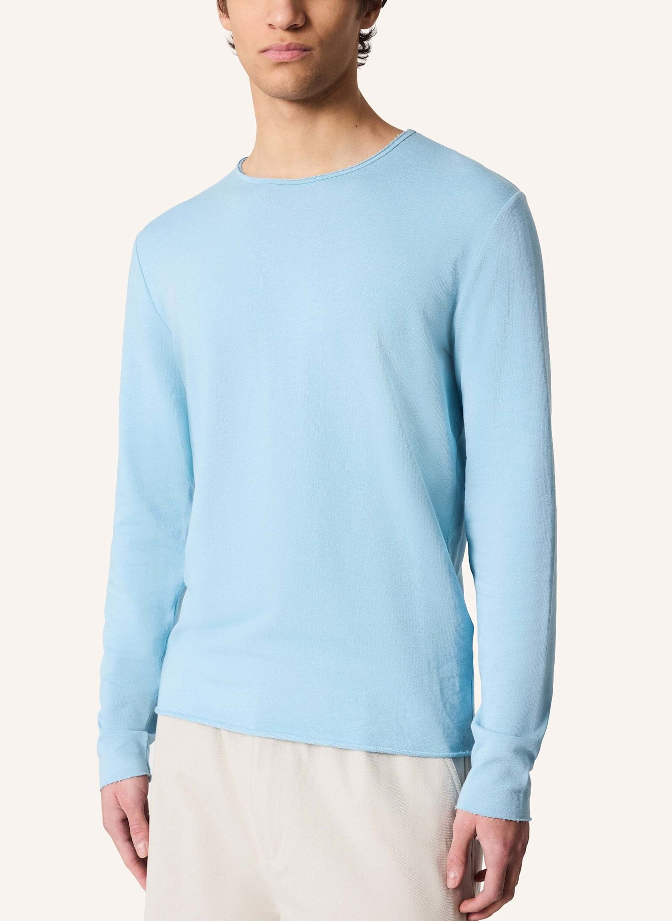 KIEFERMANN Sweatshirt NANDON: HELLBLAU