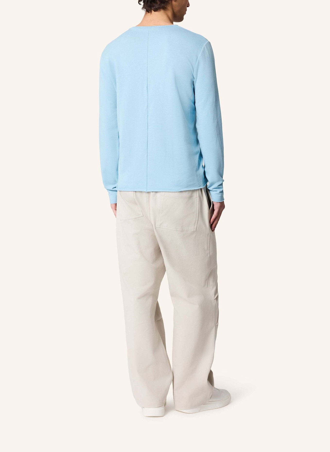 KIEFERMANN Sweatshirt NANDON: HELLBLAU